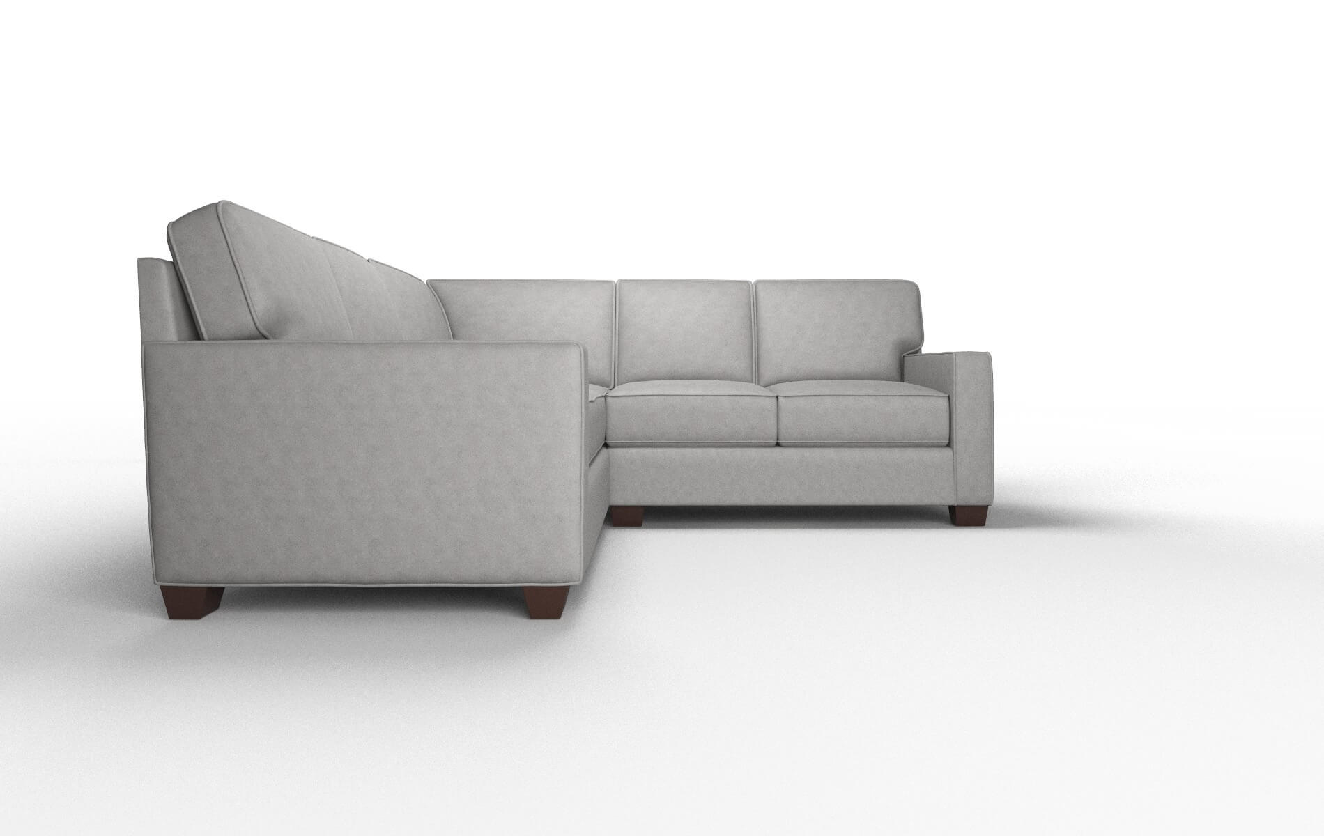 Chicago Dream_d Charcoal Sectional espresso legs 2
