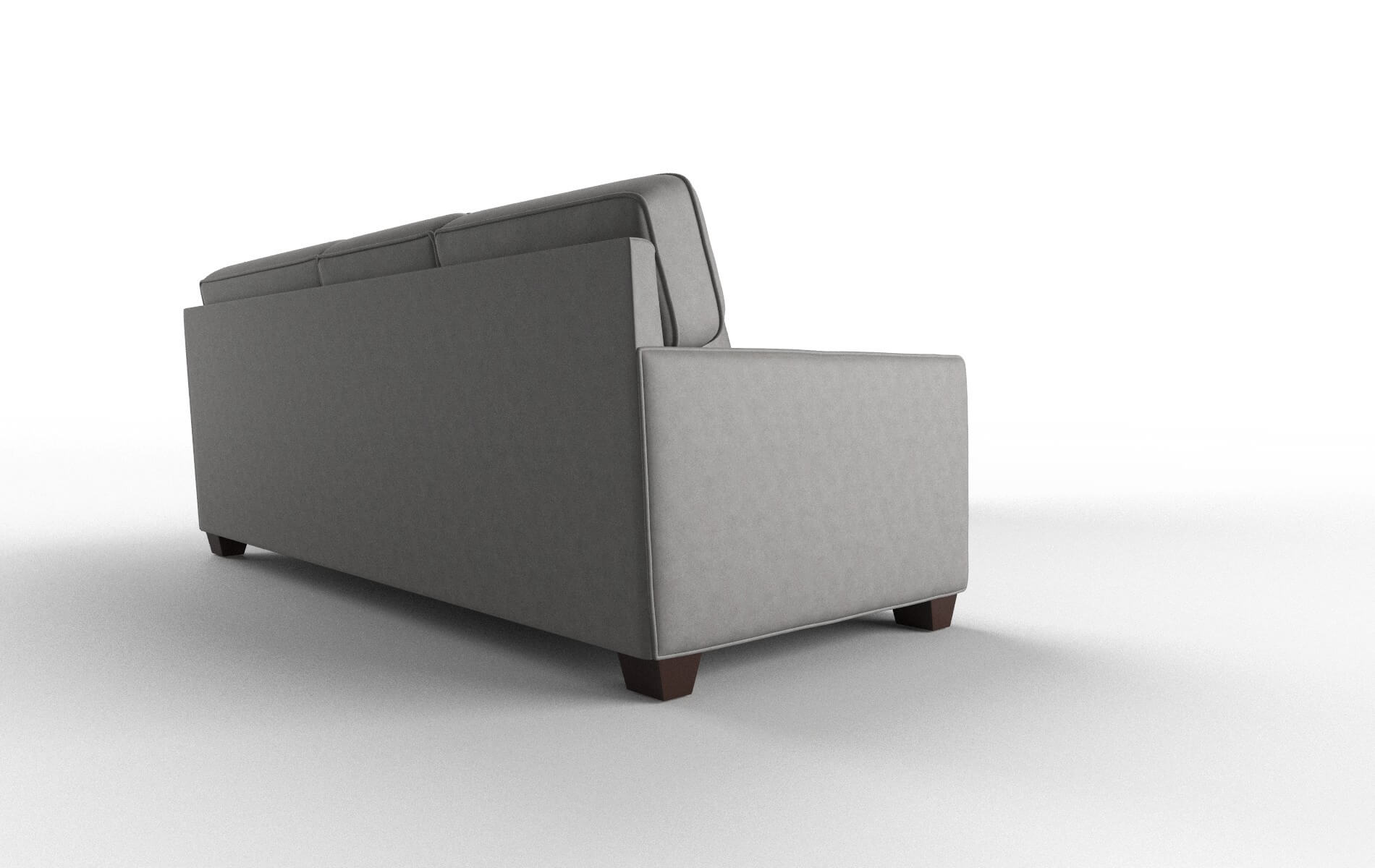 Chicago Dream_d Charcoal Sectional espresso legs 3