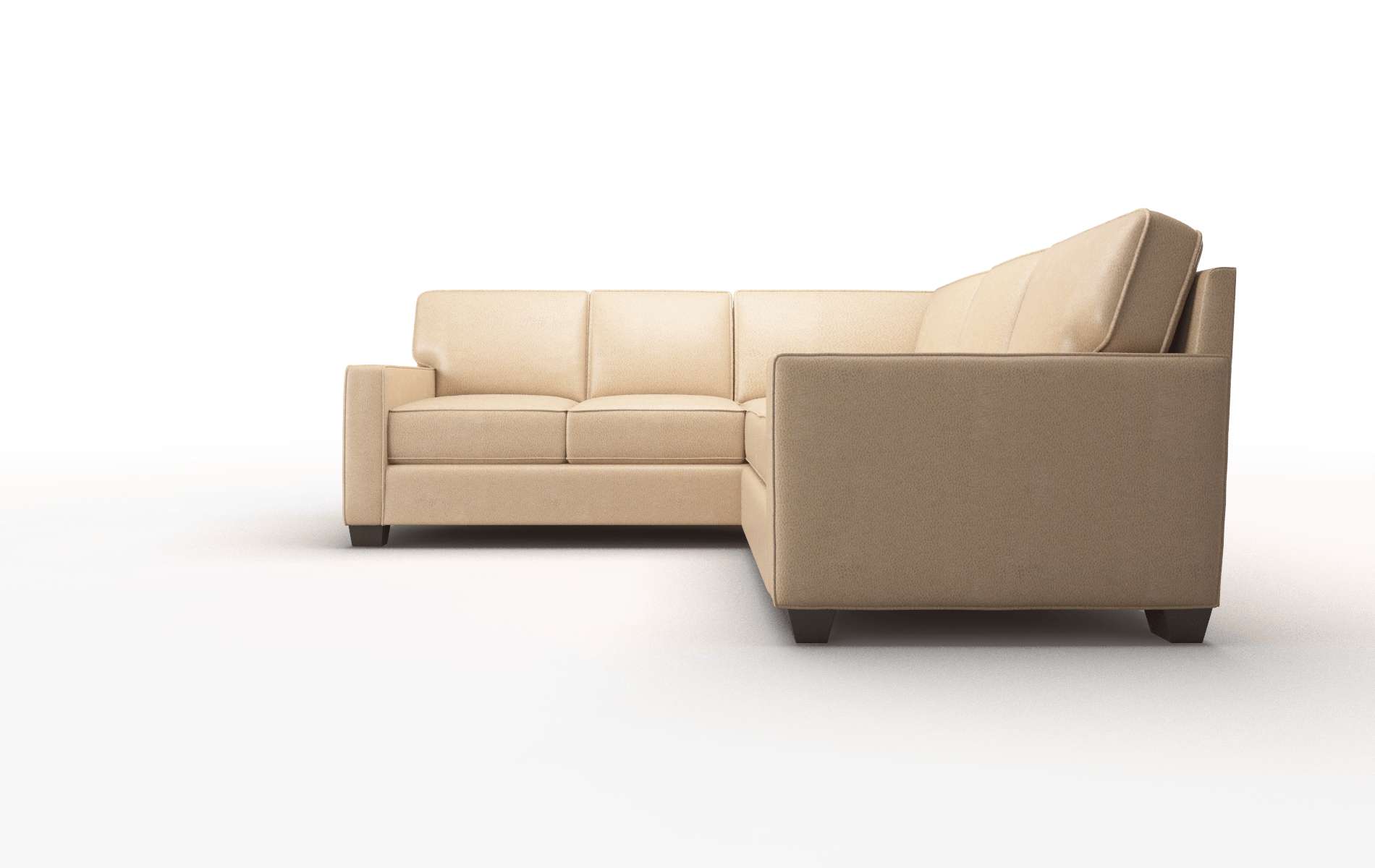 Chicago Ford Dune Sectional espresso legs 5