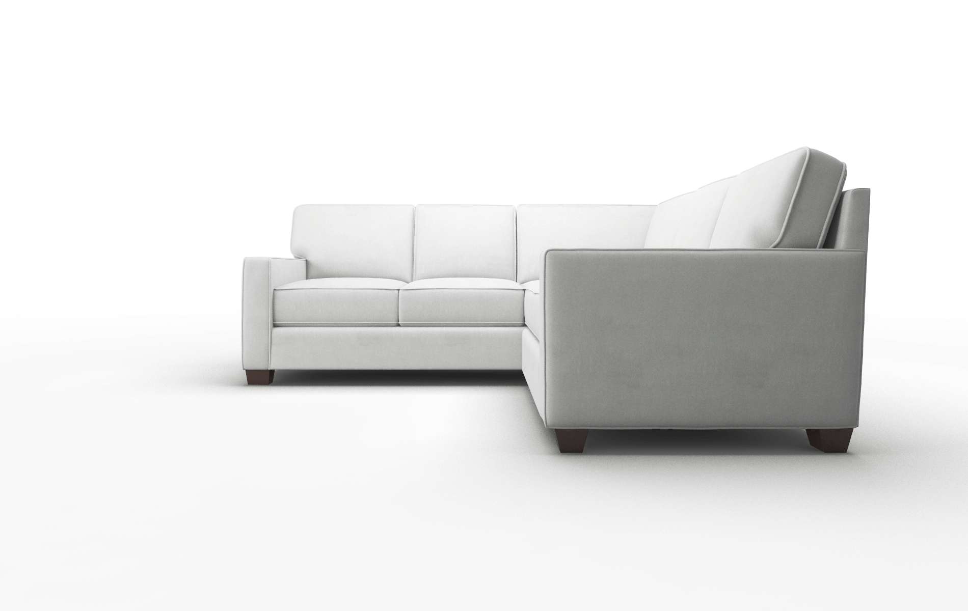 Chicago Geo Sterling Sectional espresso legs 5
