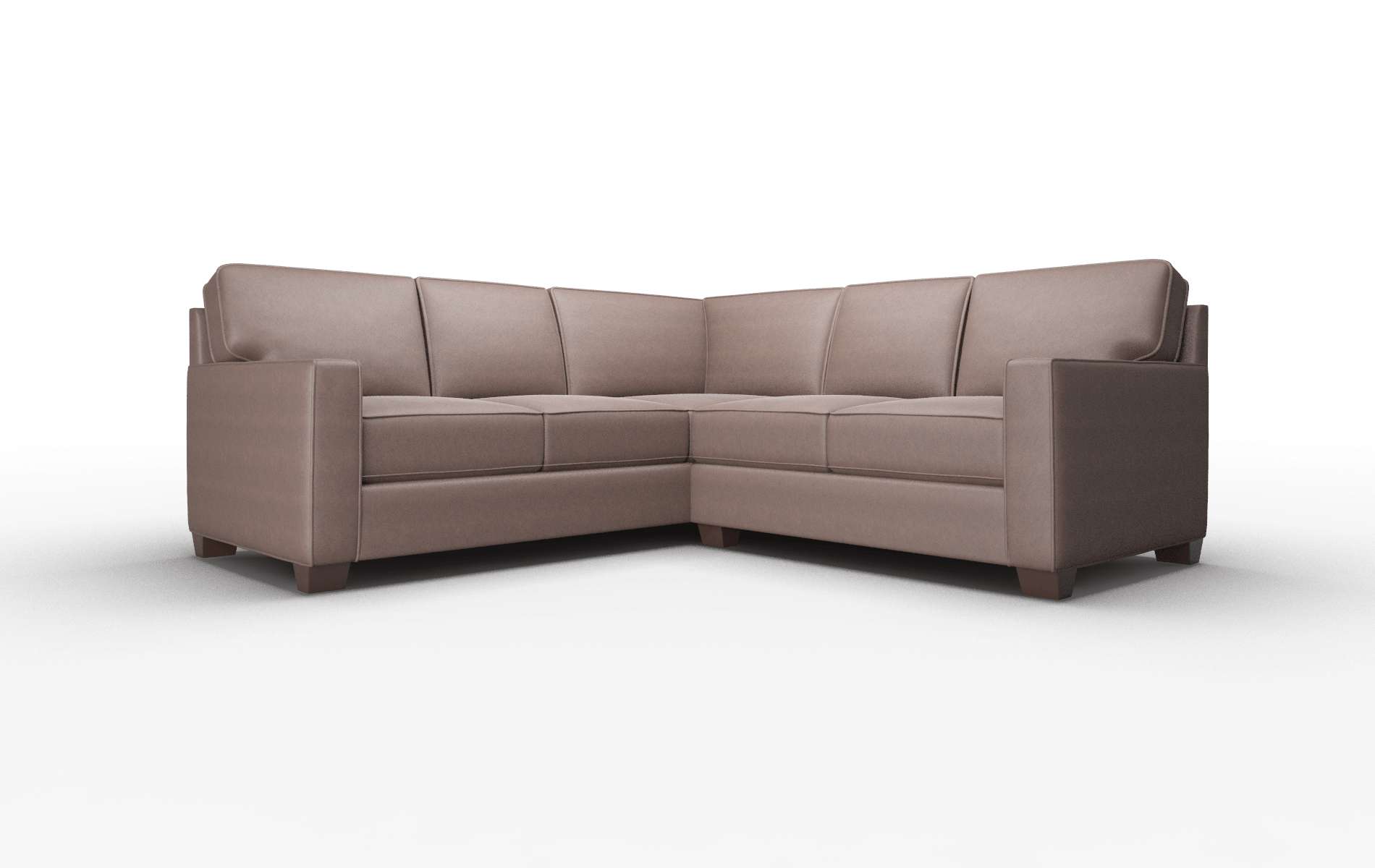 Chicago Insight Cafe Sectional espresso legs 1