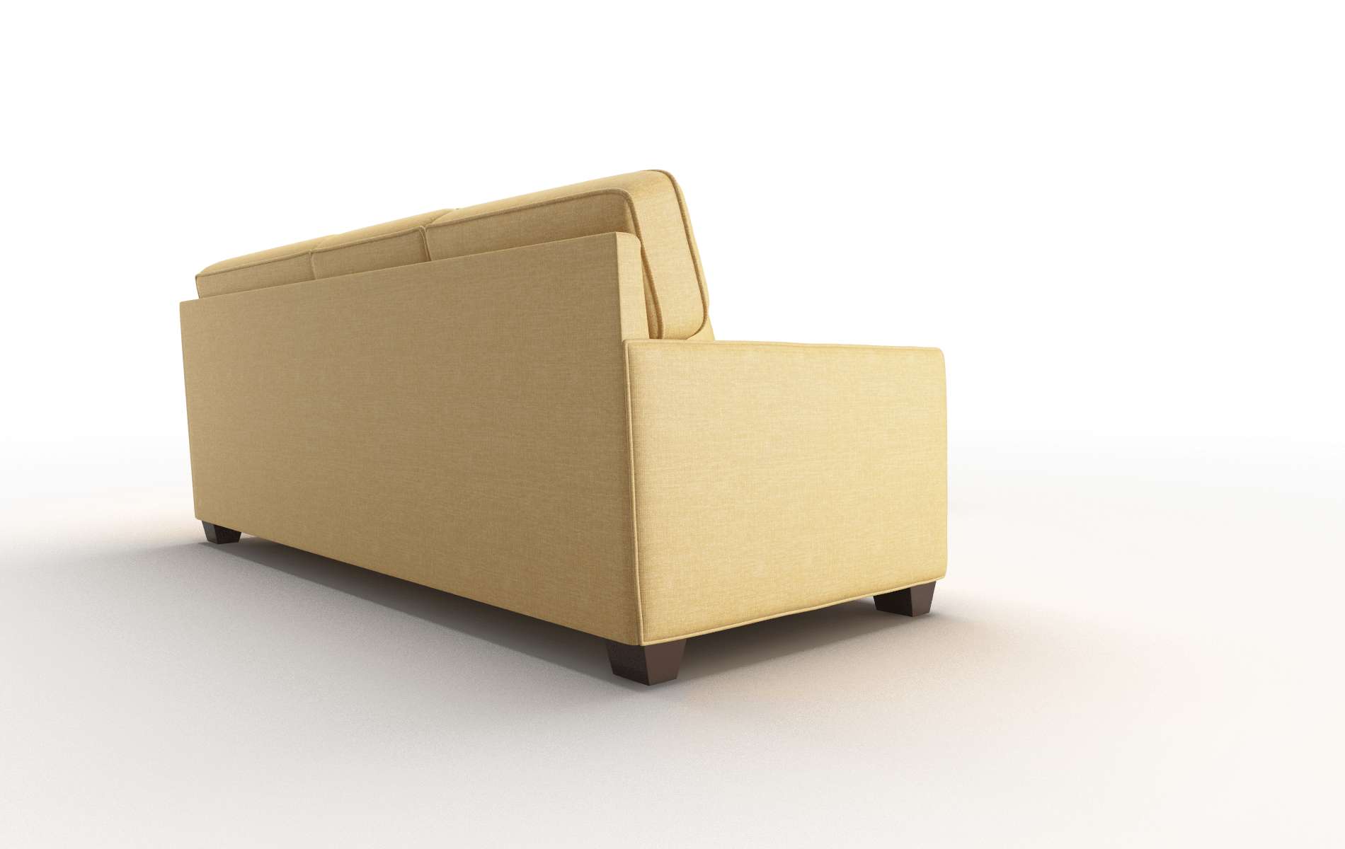 Chicago Insight Citronella Sectional espresso legs 3