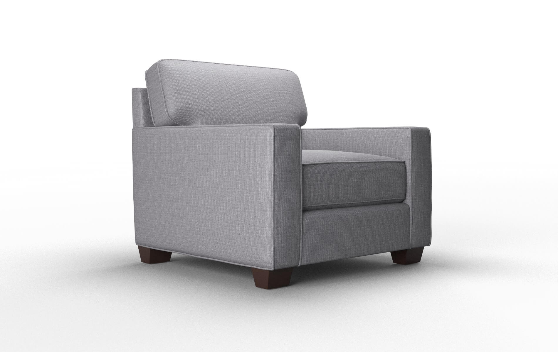 Chicago Insight Denim Chair espresso legs 2