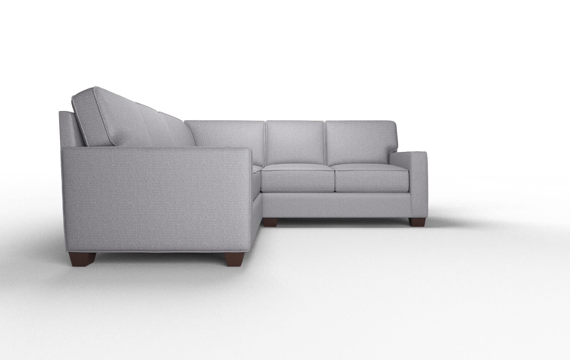 Chicago Insight Denim Sectional espresso legs 2