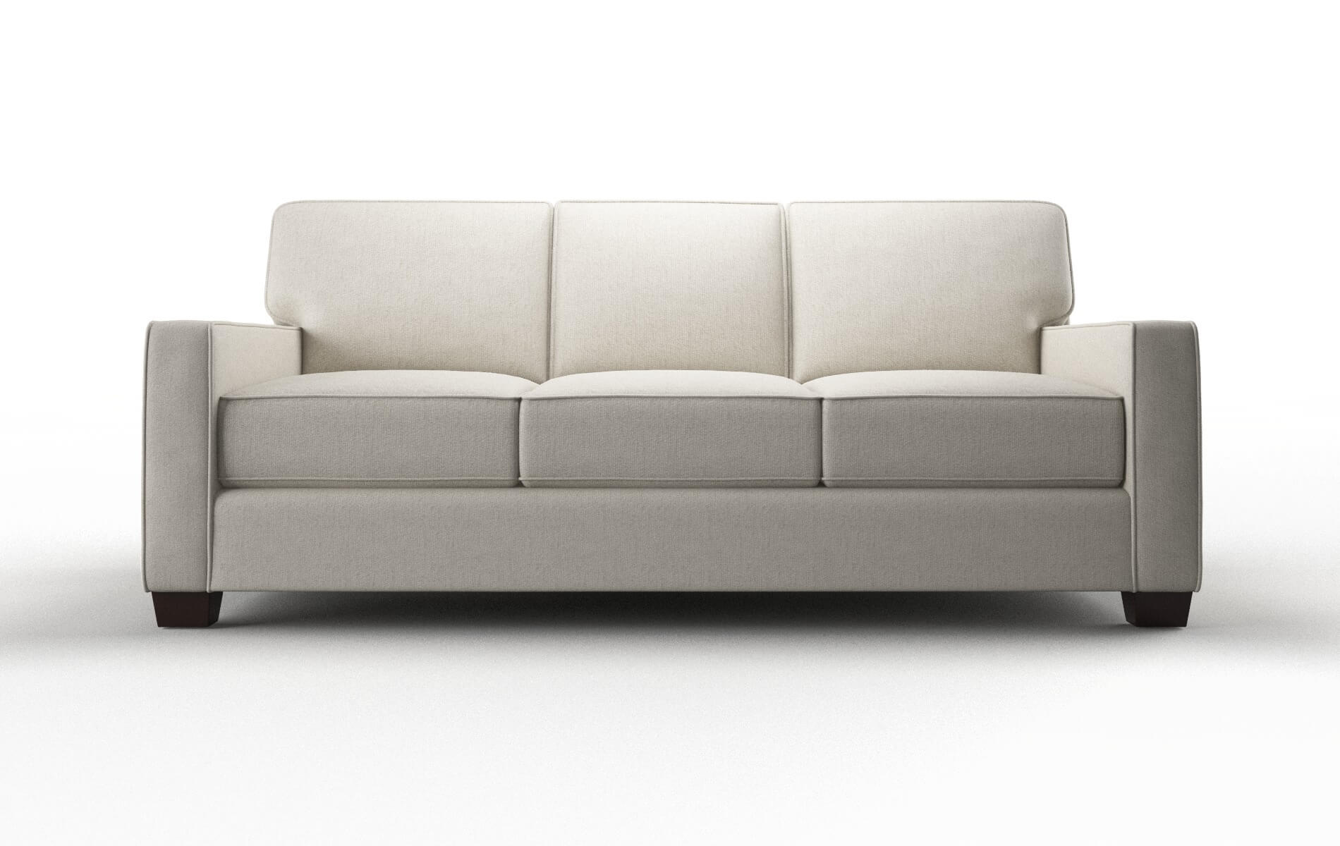 Chicago Insight Dove Sofa espresso legs 1