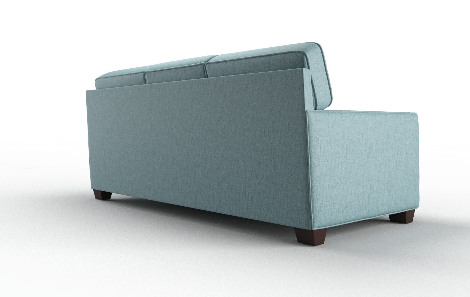 Chicago Insight Peacock Sofa espresso legs 5