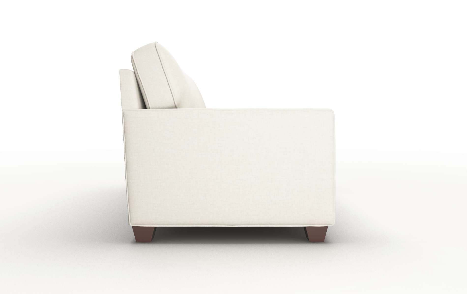 Chicago Keylargo Almond Sofa espresso legs 3