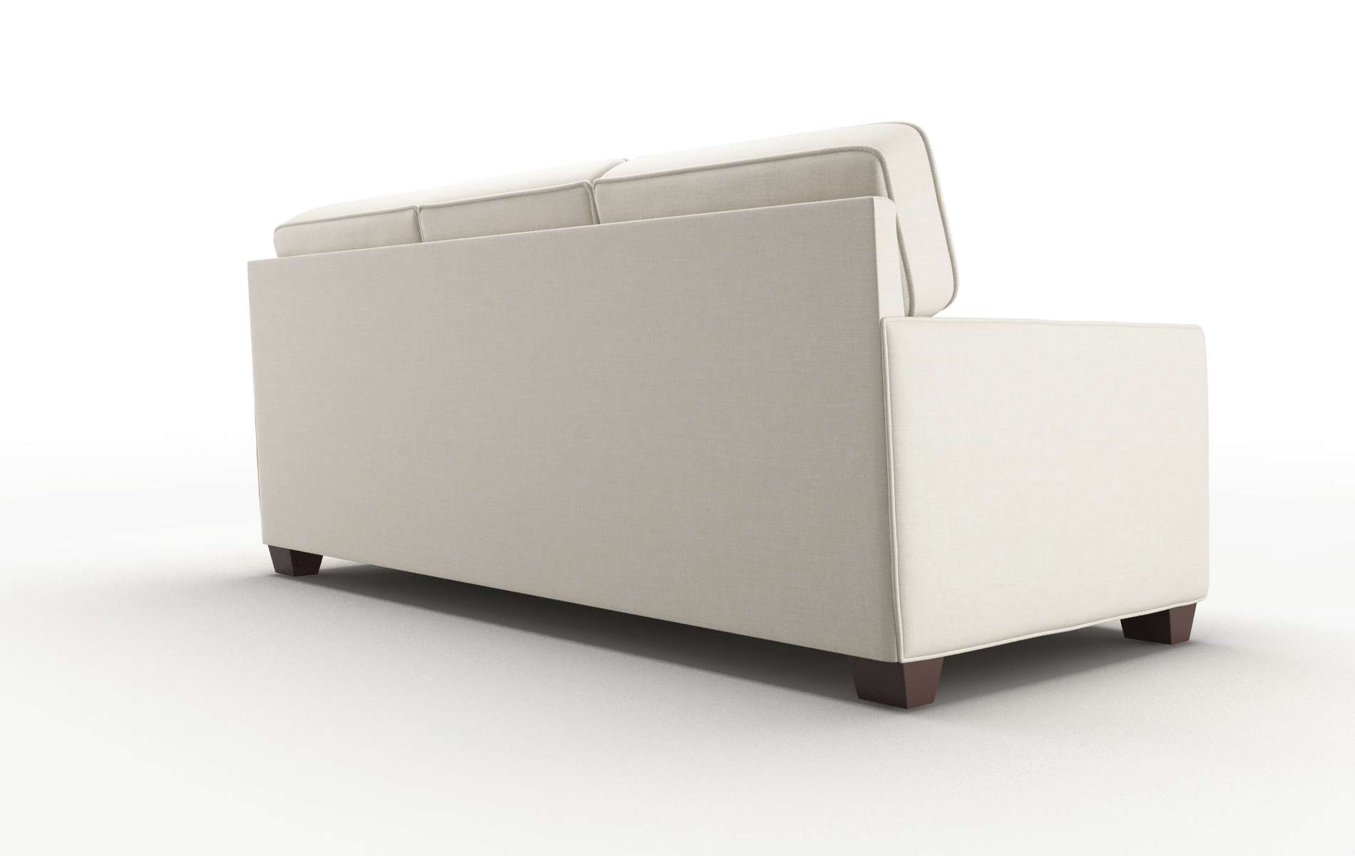 Chicago Keylargo Almond Sofa espresso legs 5