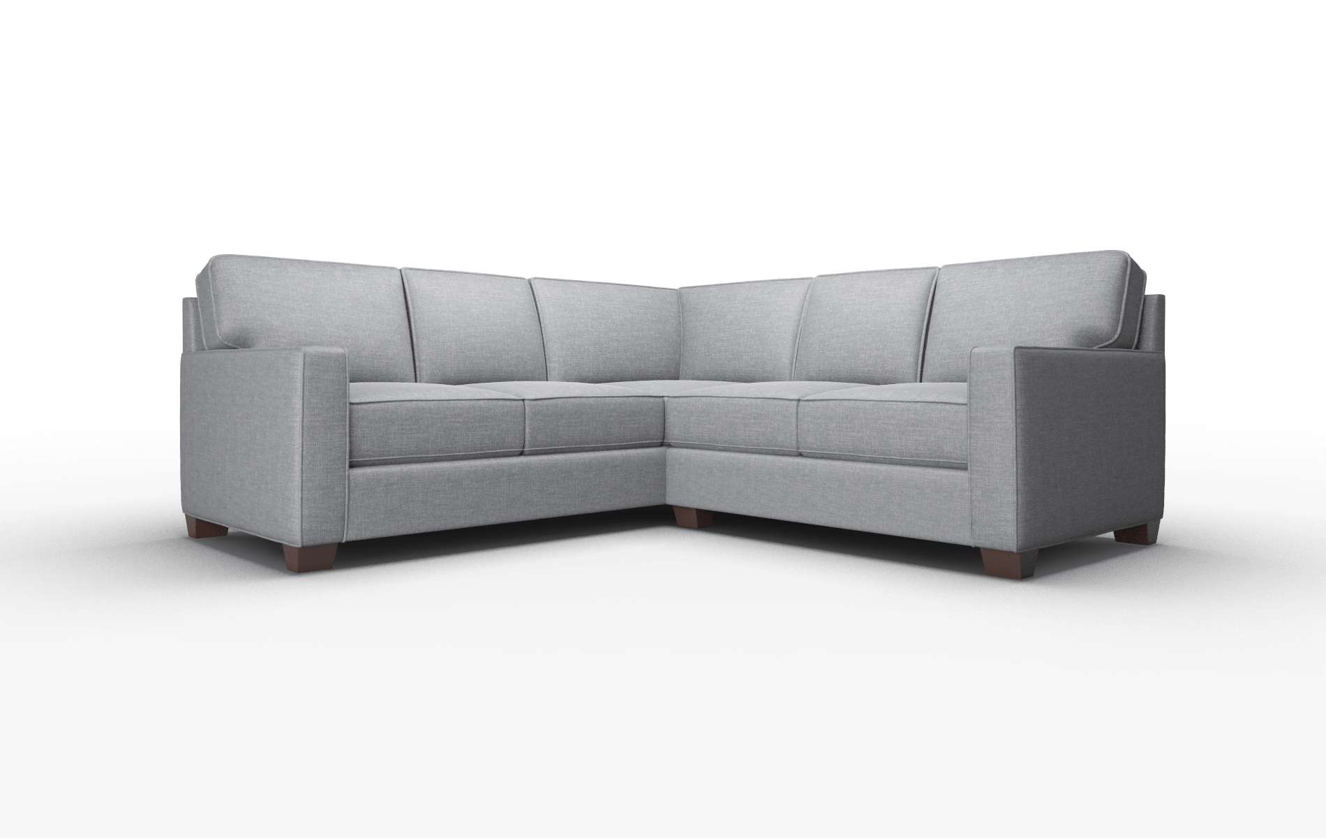 Chicago Keylargo Graphite Sectional espresso legs 1