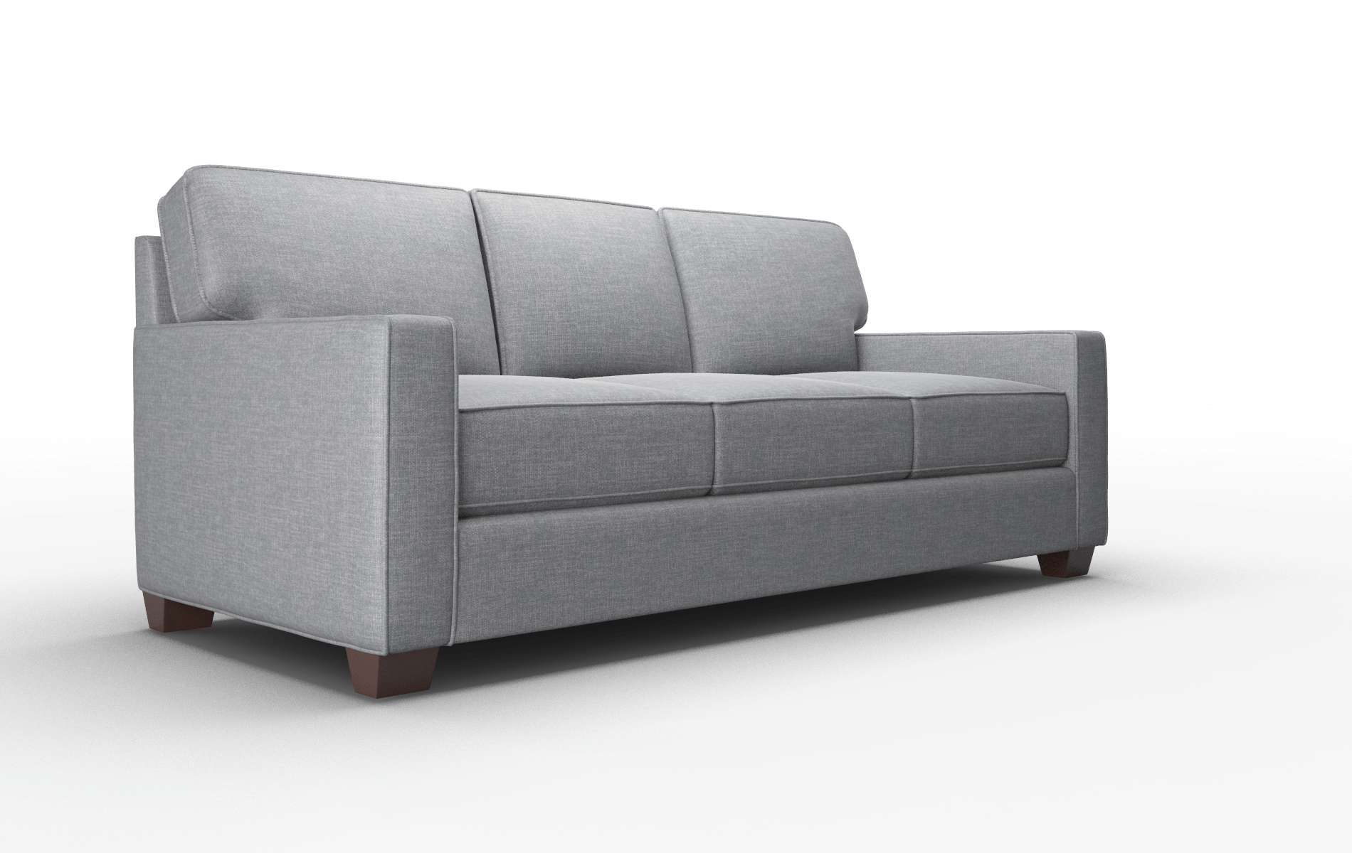 Chicago Keylargo Graphite Sofa espresso legs 2