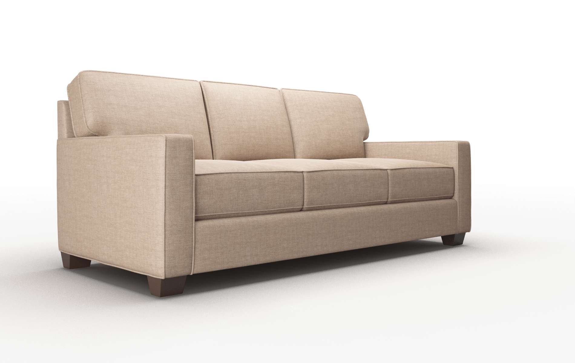 Chicago Keylargo Mink Sofa espresso legs 2