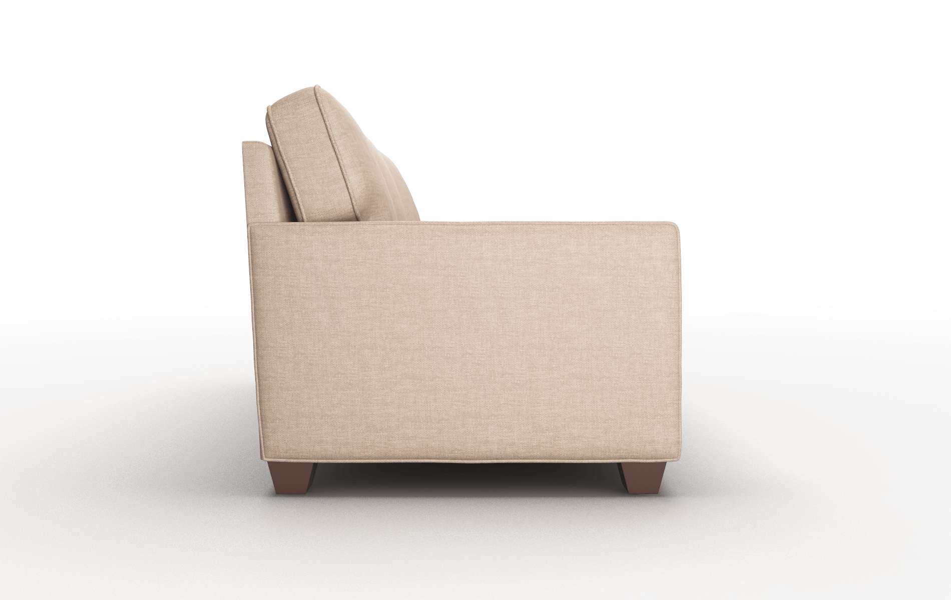 Chicago Keylargo Mink Sofa espresso legs 3