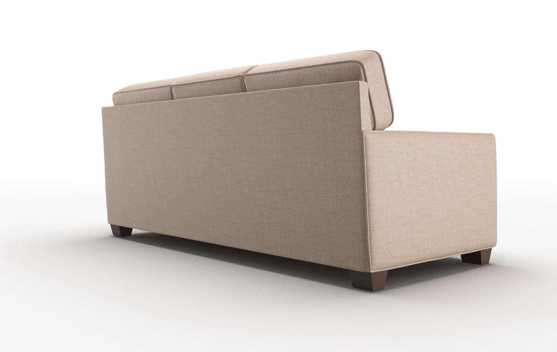 Chicago Keylargo Mink Sofa espresso legs 5