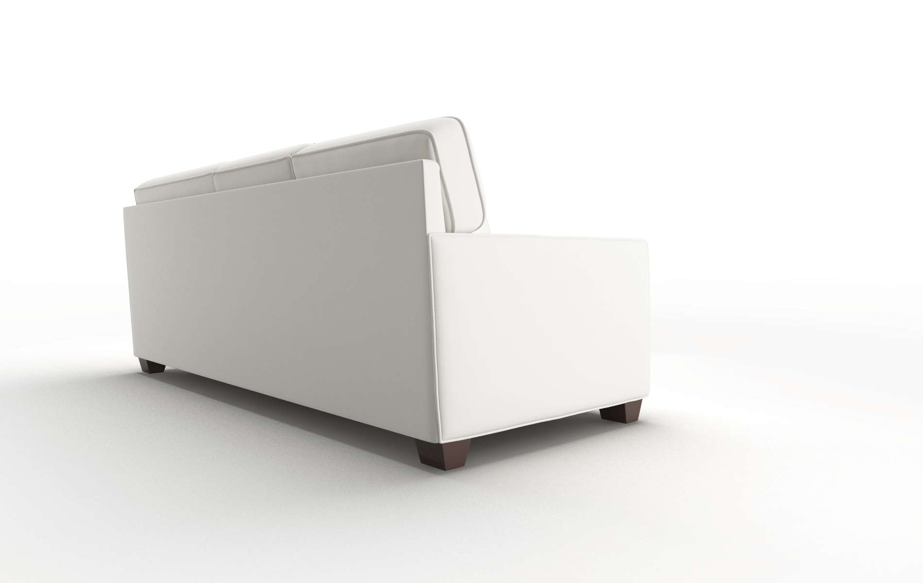 Chicago Keylargo Oatmeal Sectional espresso legs 3