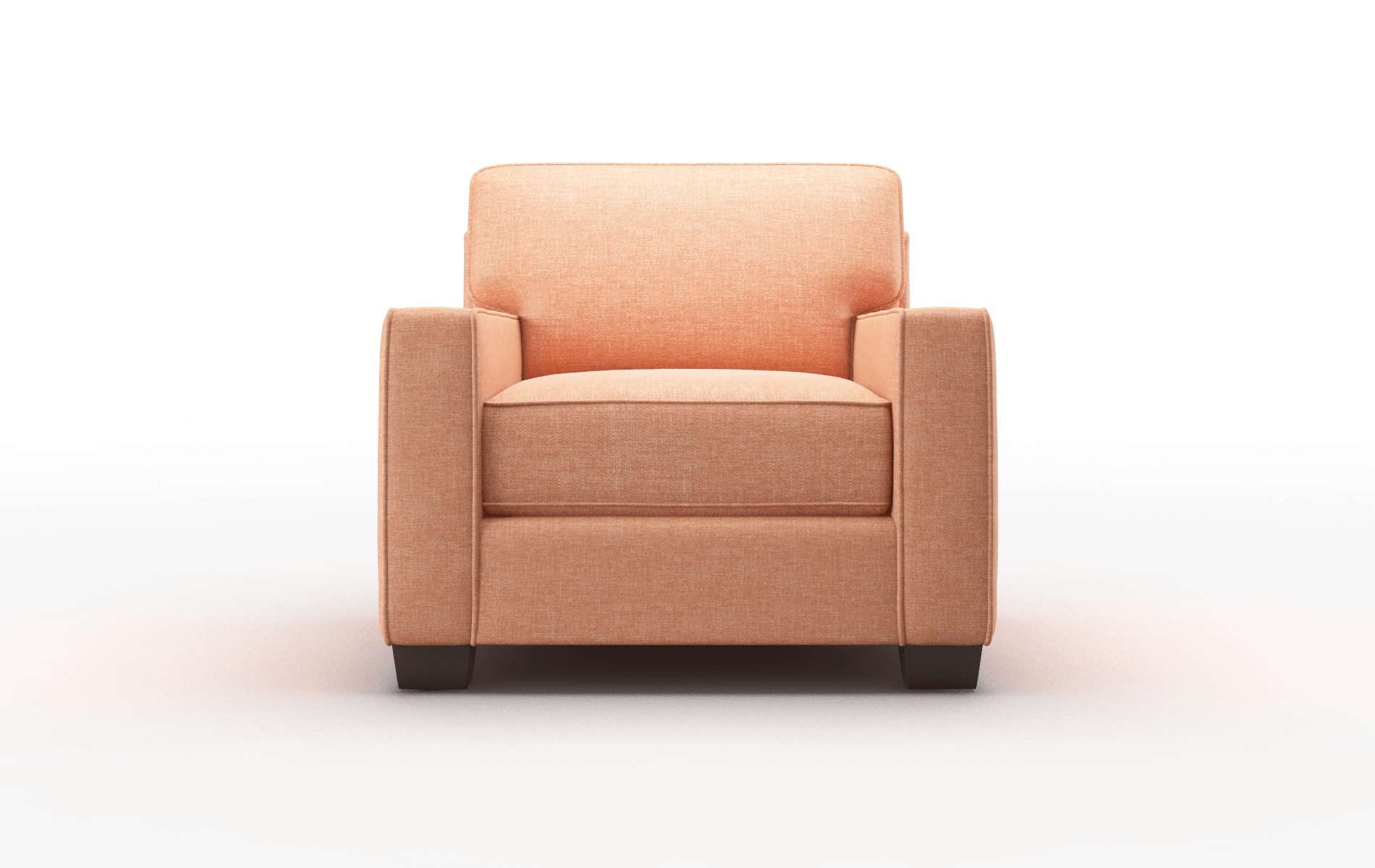 Chicago Keylargo Terracotta Chair espresso legs 1