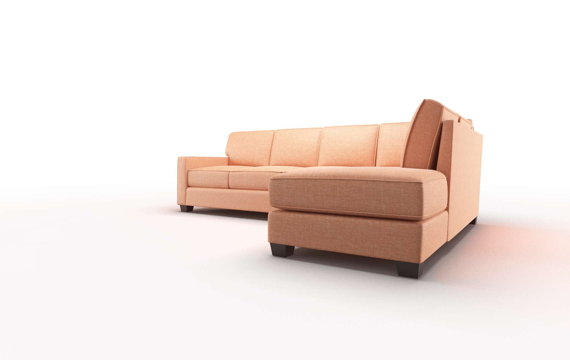 Chicago Keylargo Terracotta Panel espresso legs 4