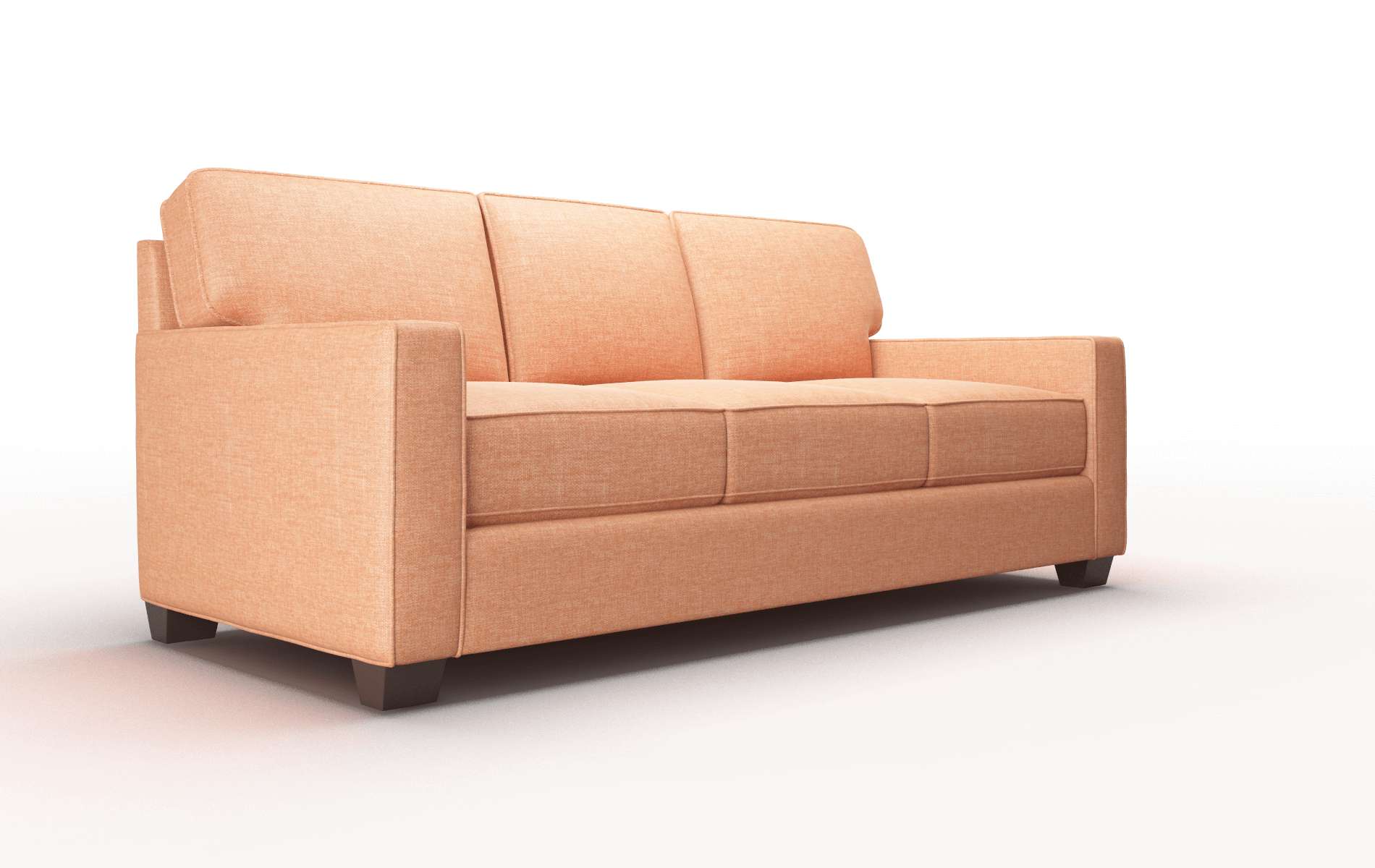 Chicago Keylargo Terracotta Sofa espresso legs 2
