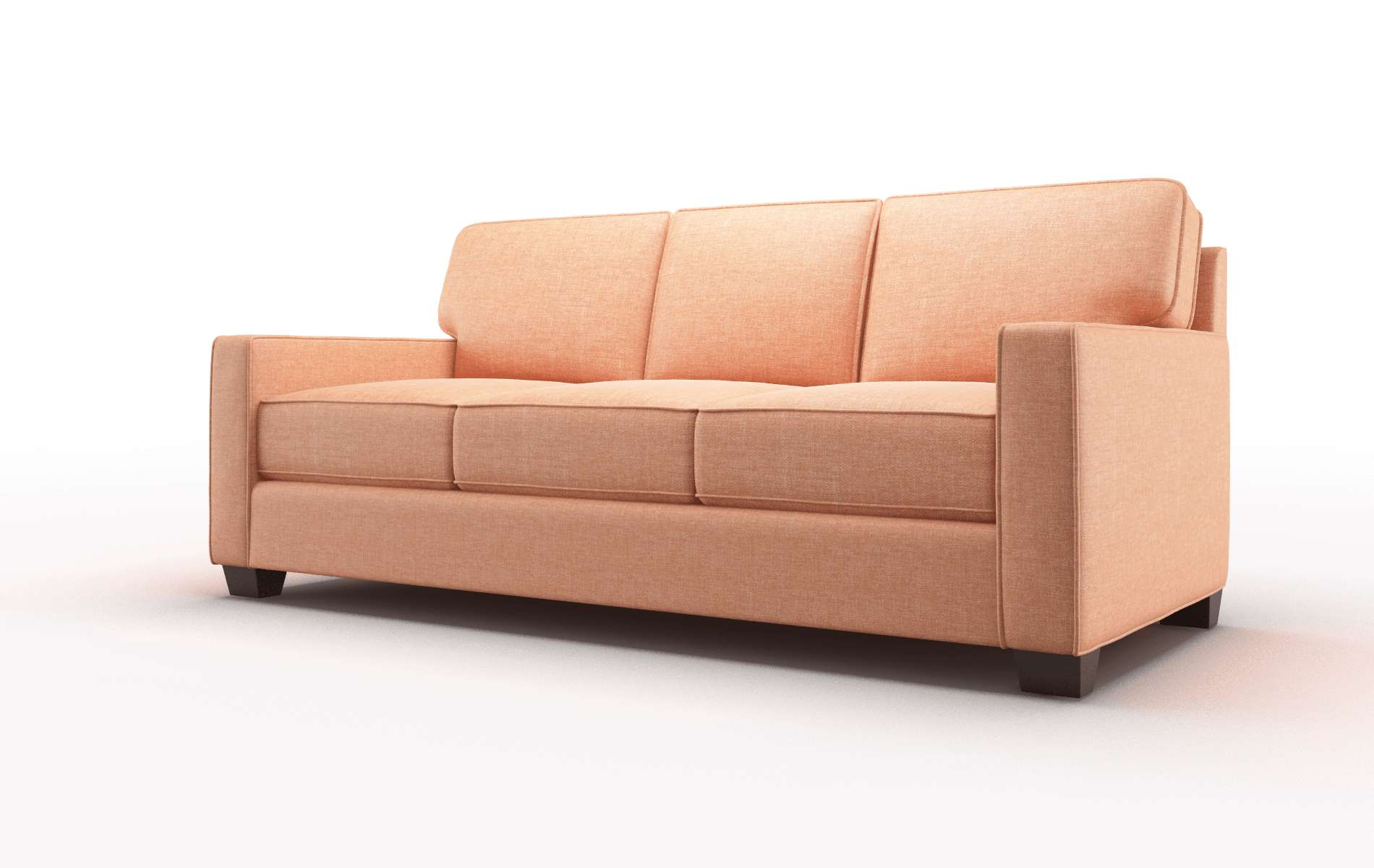 Chicago Keylargo Terracotta Sofa espresso legs 4
