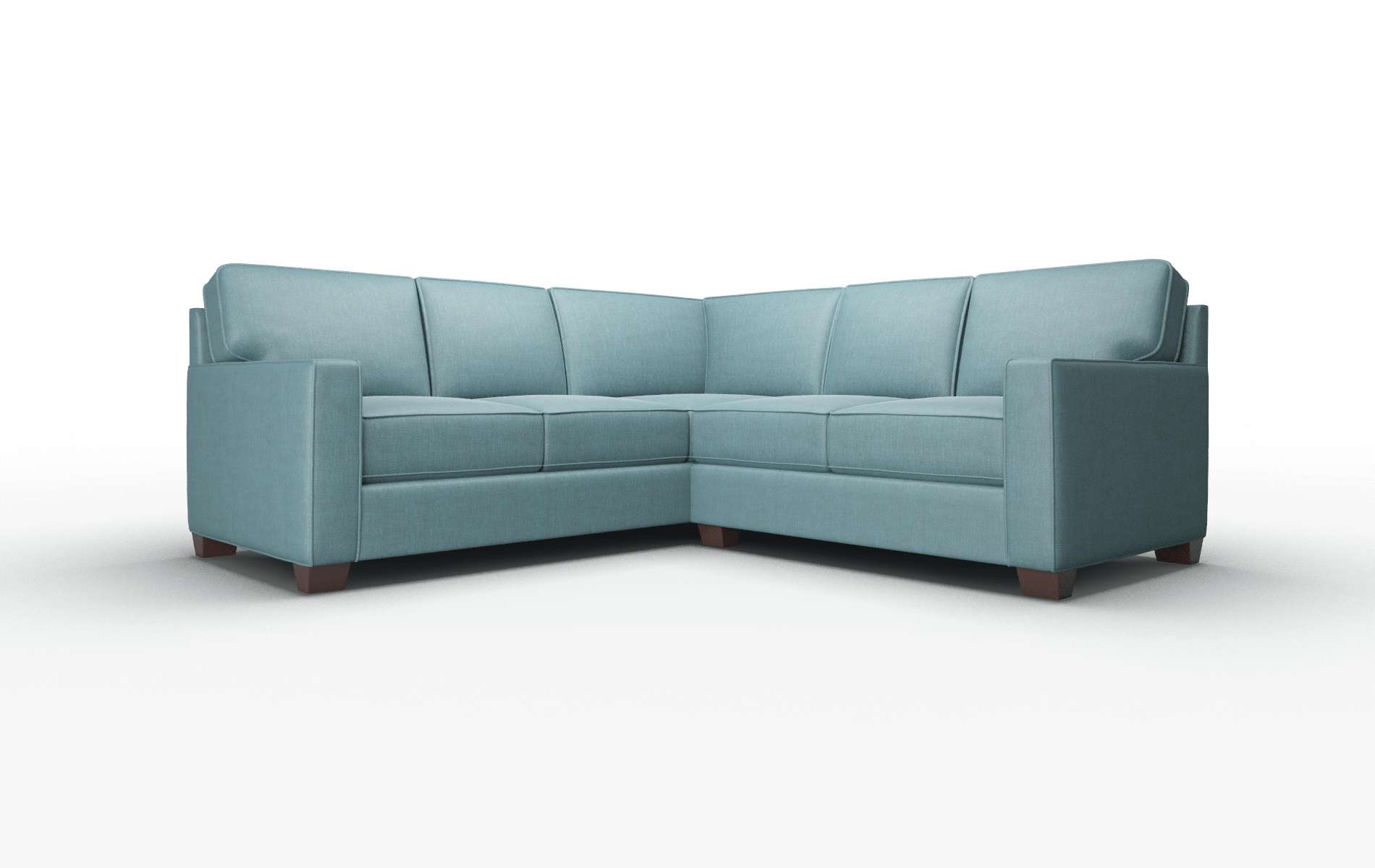 Chicago Keylargo Zenithteal Sectional espresso legs 1