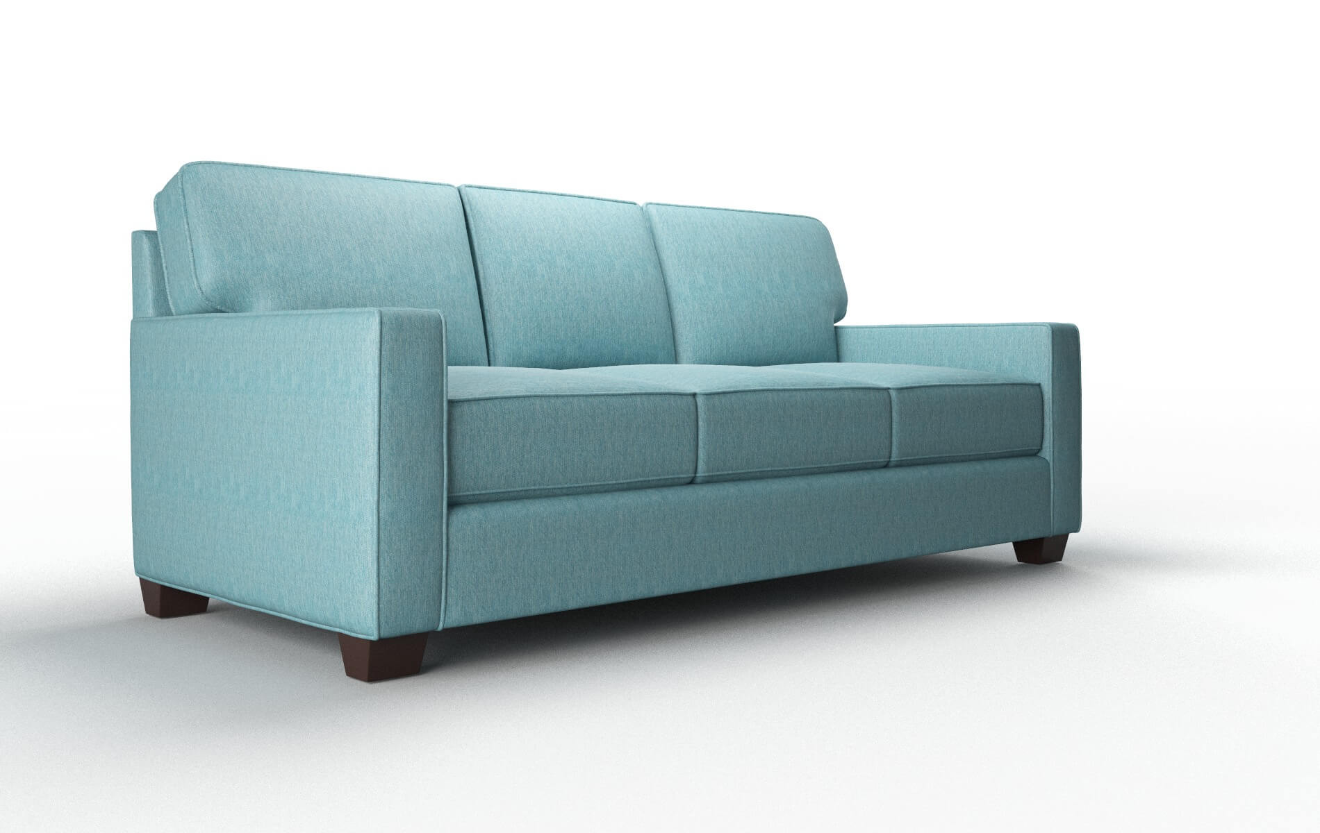 Chicago Lana Peacock Sofa espresso legs 2