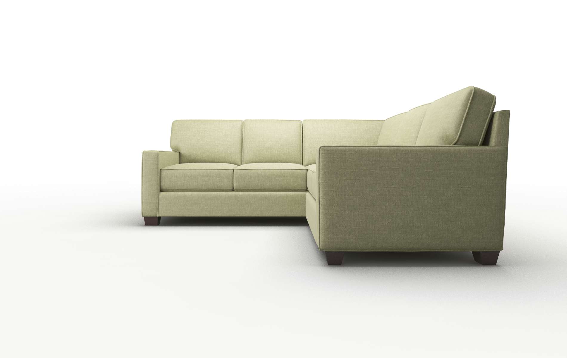 Chicago Leslie Lawn Sectional espresso legs 5