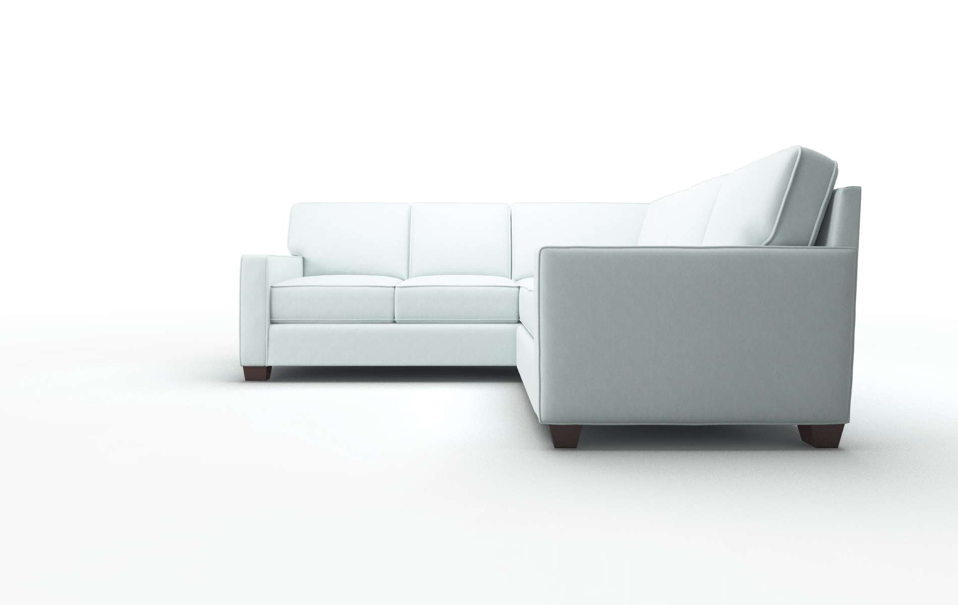 Chicago Leslie Robins_egg Sectional espresso legs 5