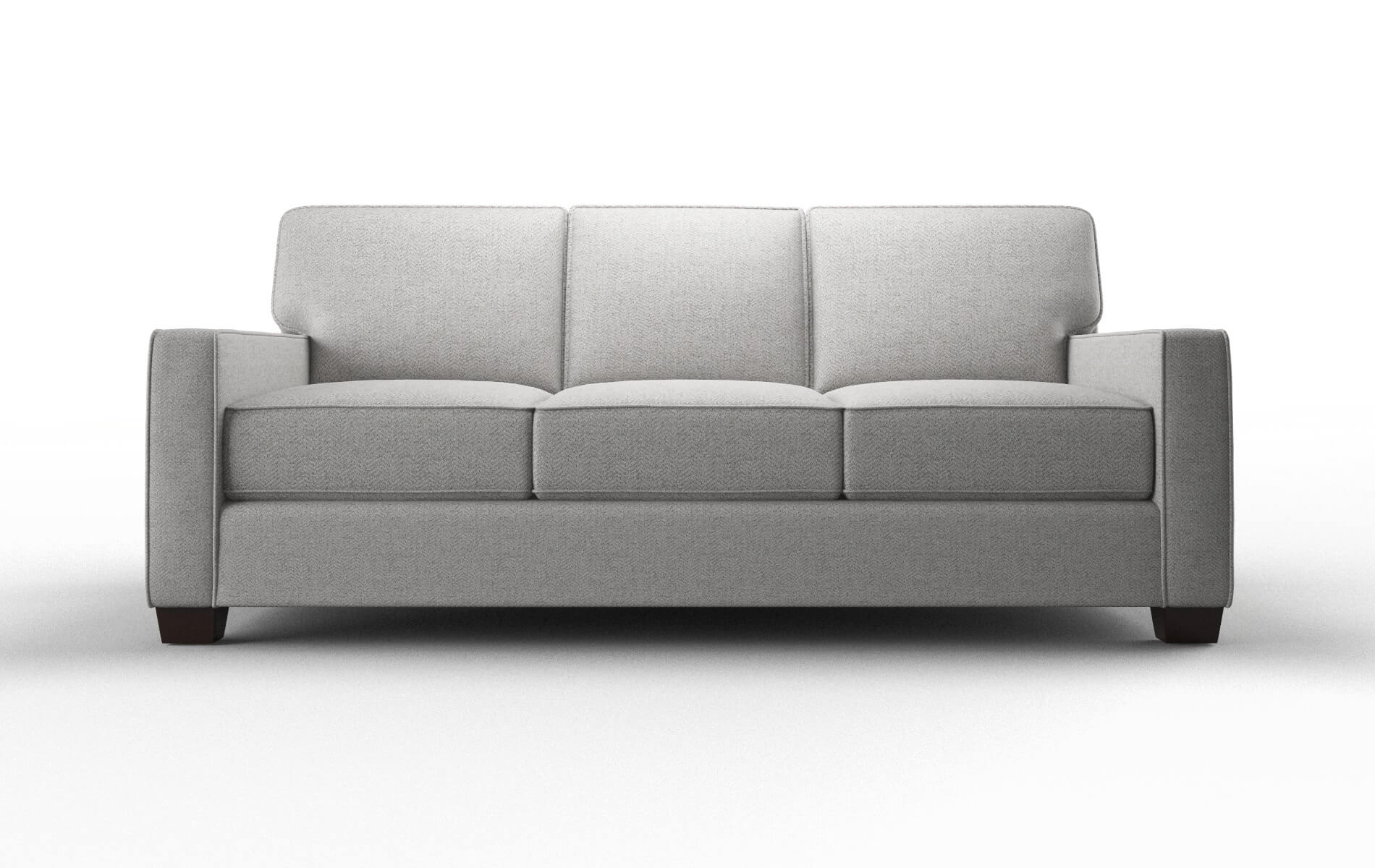 Chicago Malibu Dove Sofa espresso legs 1