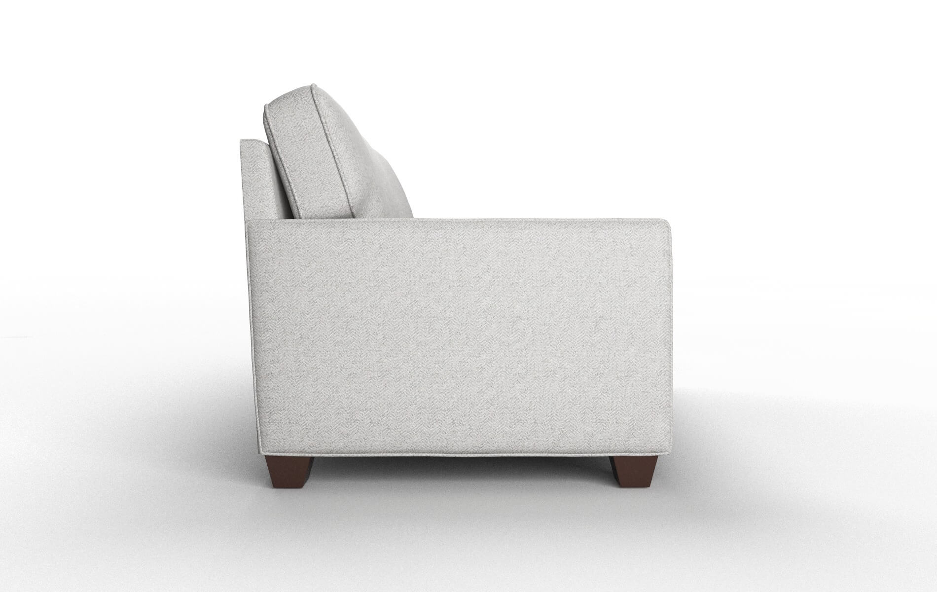 Chicago Malibu Dove Sofa espresso legs 3