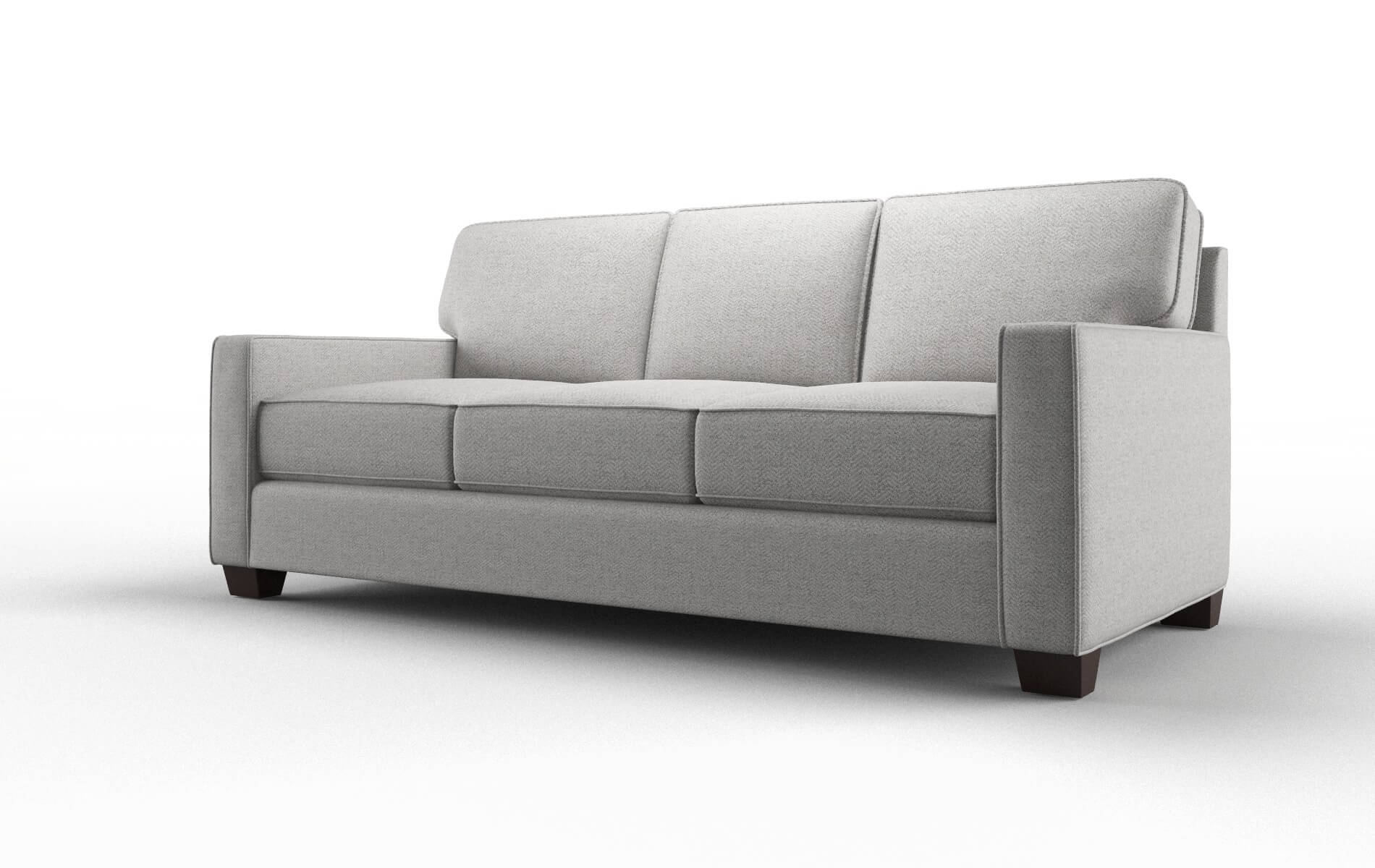 Chicago Malibu Dove Sofa espresso legs 4