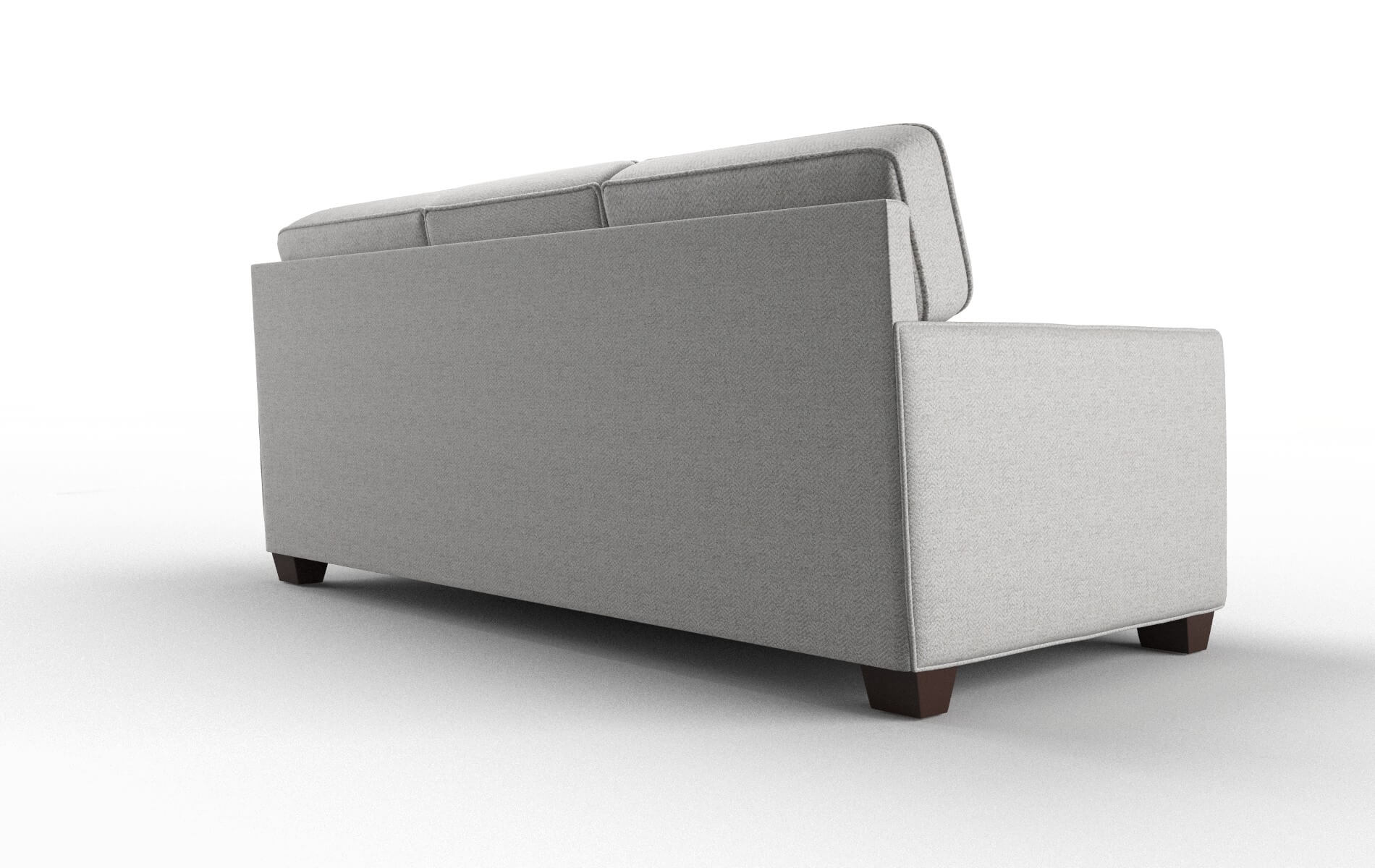 Chicago Malibu Dove Sofa espresso legs 5