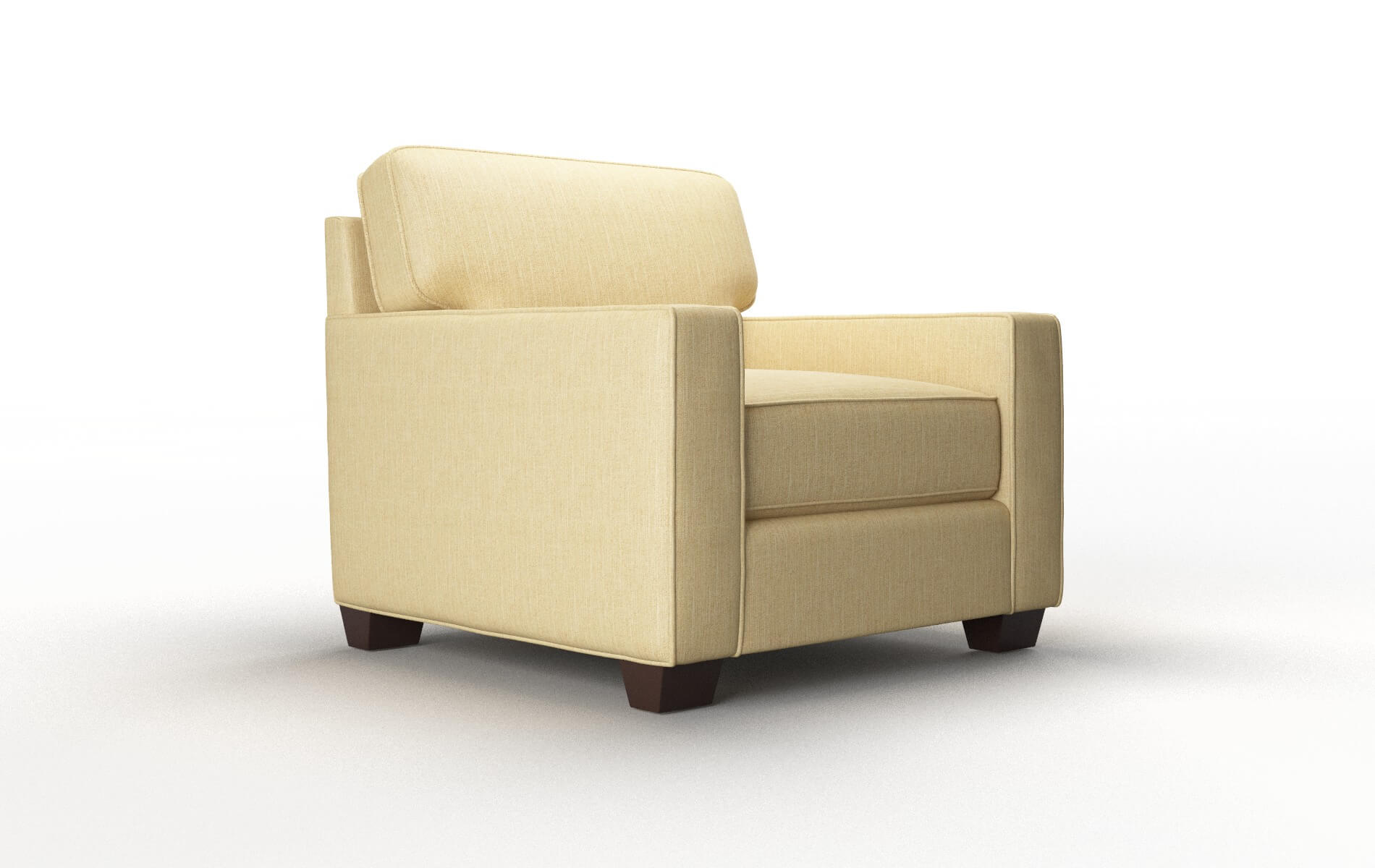 Chicago Malibu Maize Chair espresso legs 2