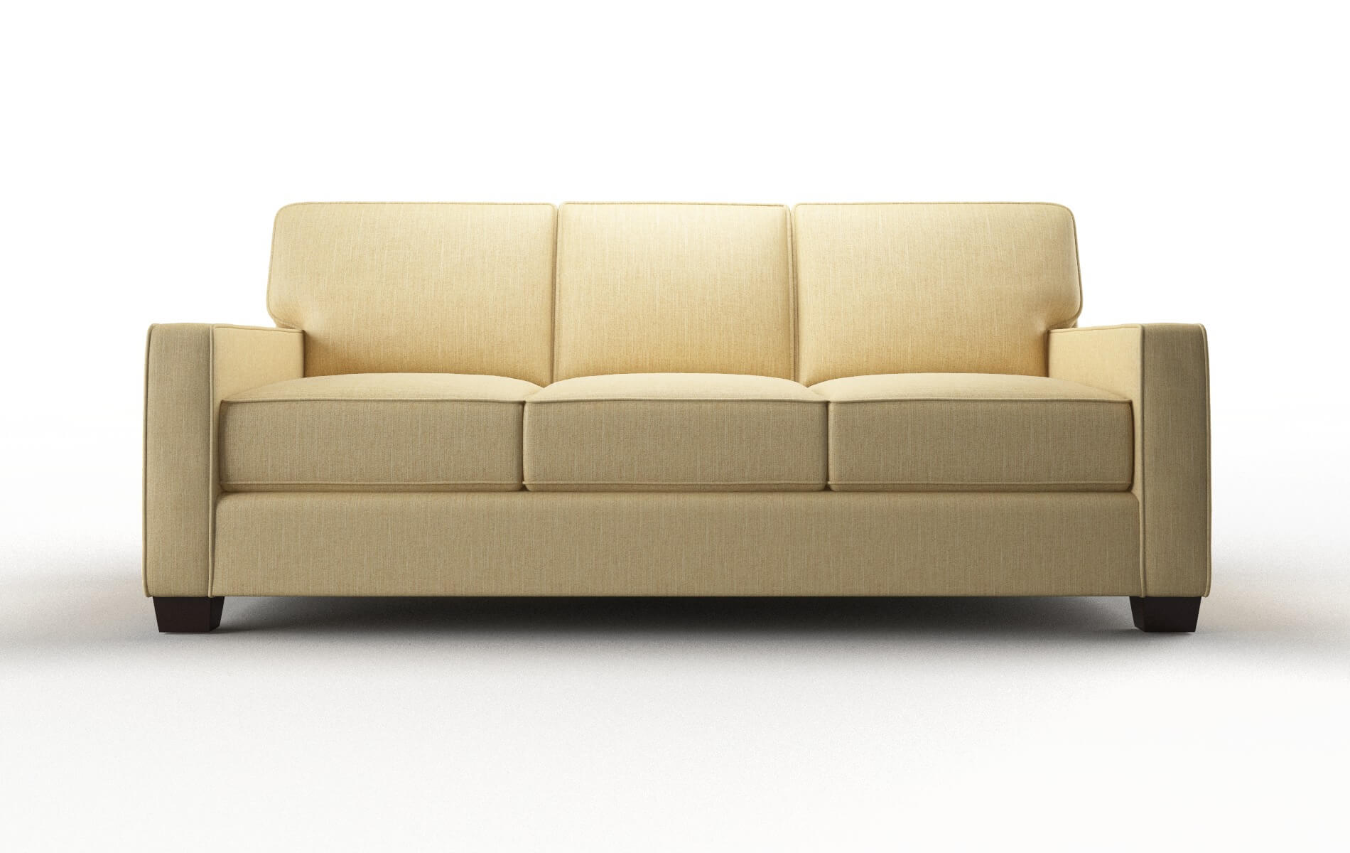 Chicago Malibu maize Sofa Espresso Legs  1