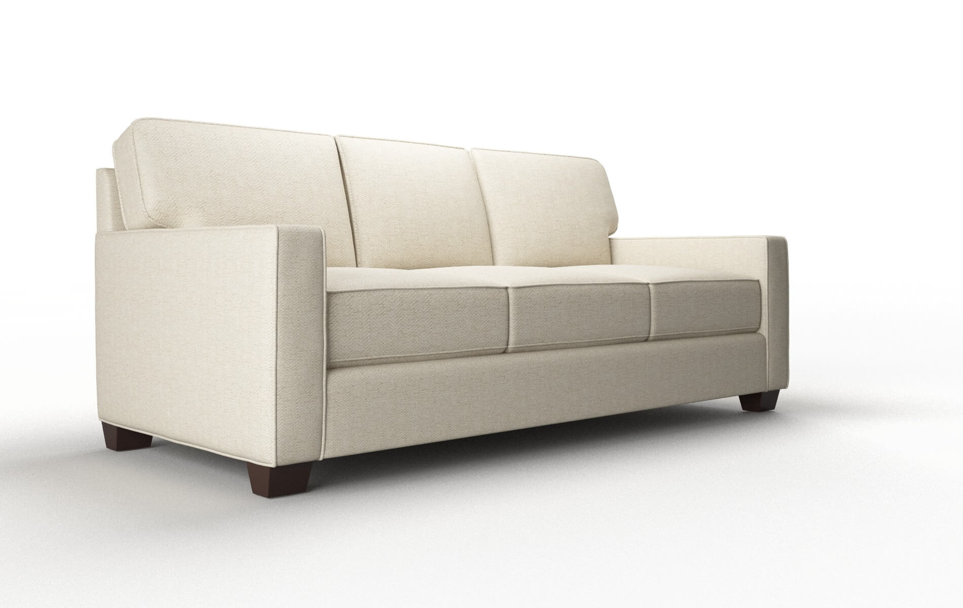 Chicago Malibu Sand Sofa espresso legs 2