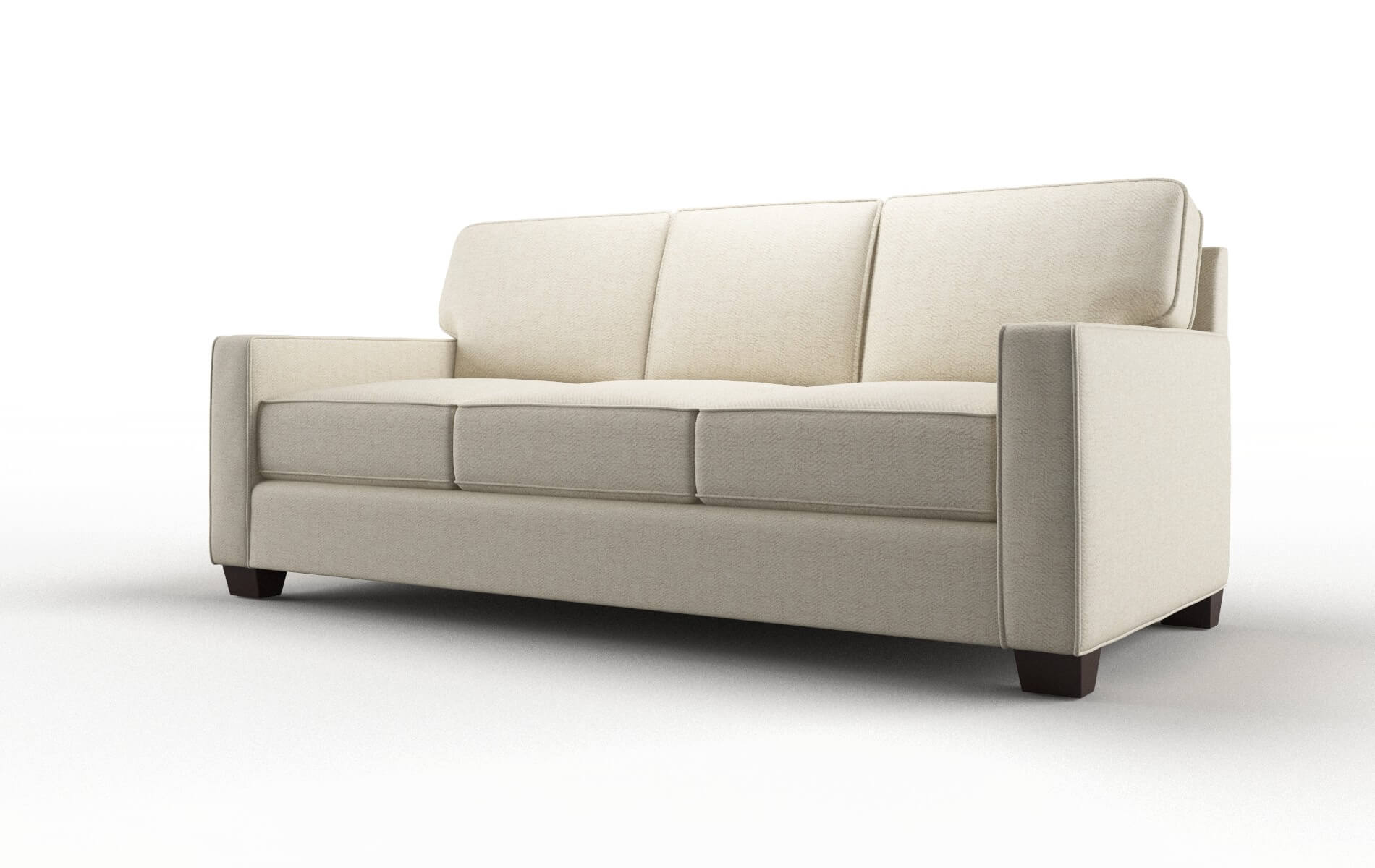 Chicago Malibu Sand Sofa espresso legs 4