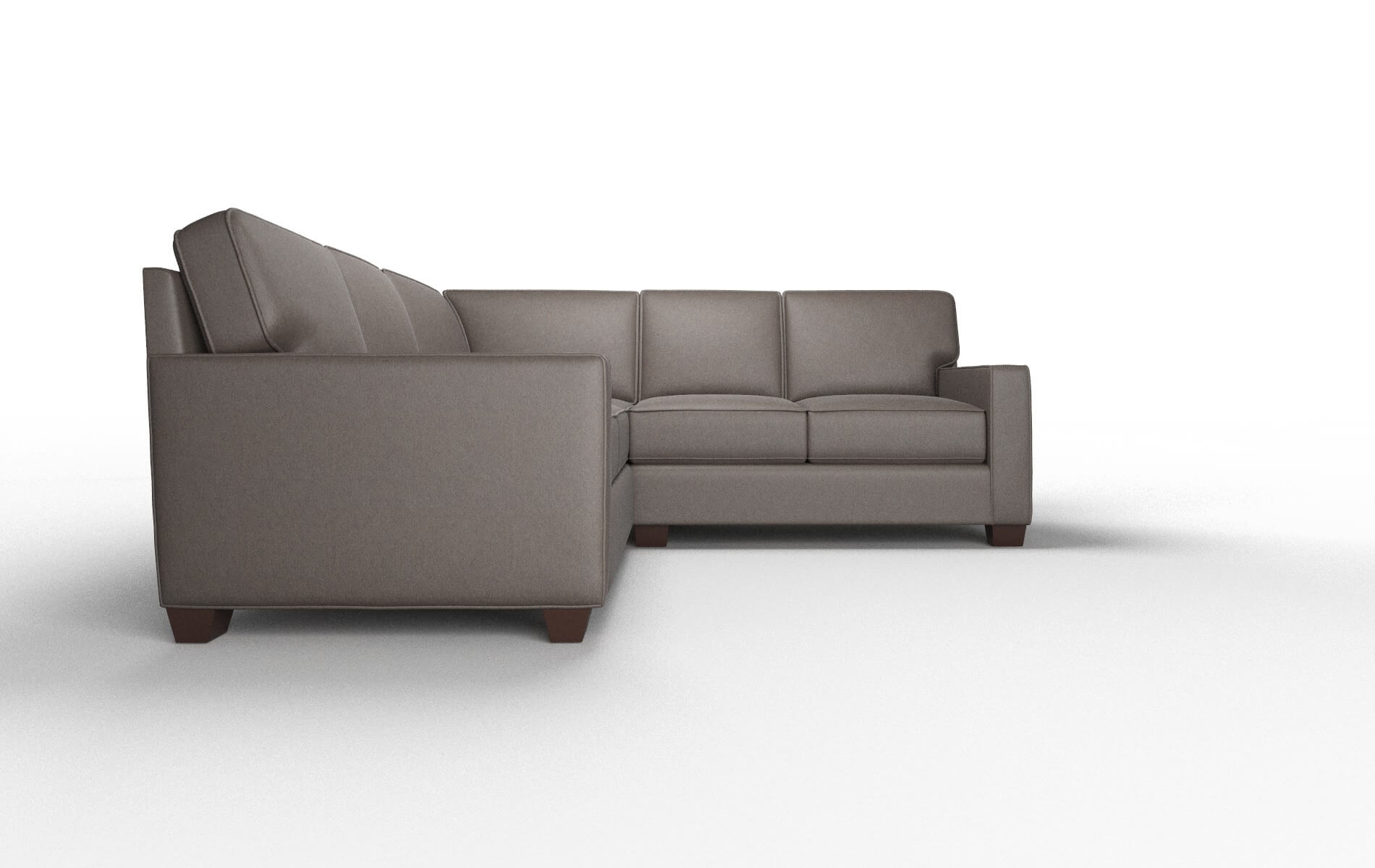 Chicago Naples Graphite Sectional espresso legs 2