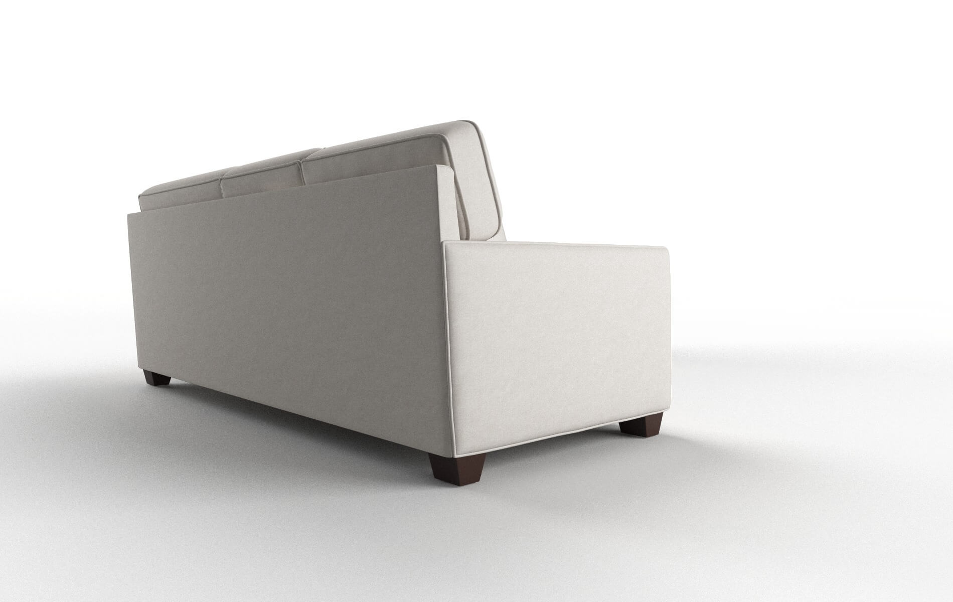 Chicago Noble Grey Sectional espresso legs 3