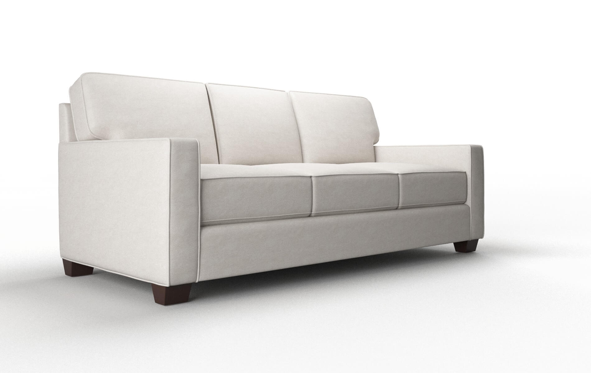 Chicago Noble Grey Sofa espresso legs 2