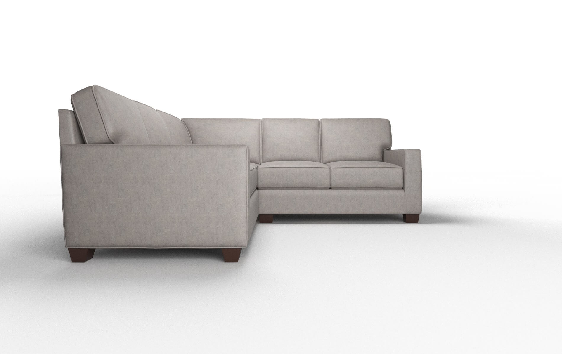 Chicago Noble Otter Sectional espresso legs 2