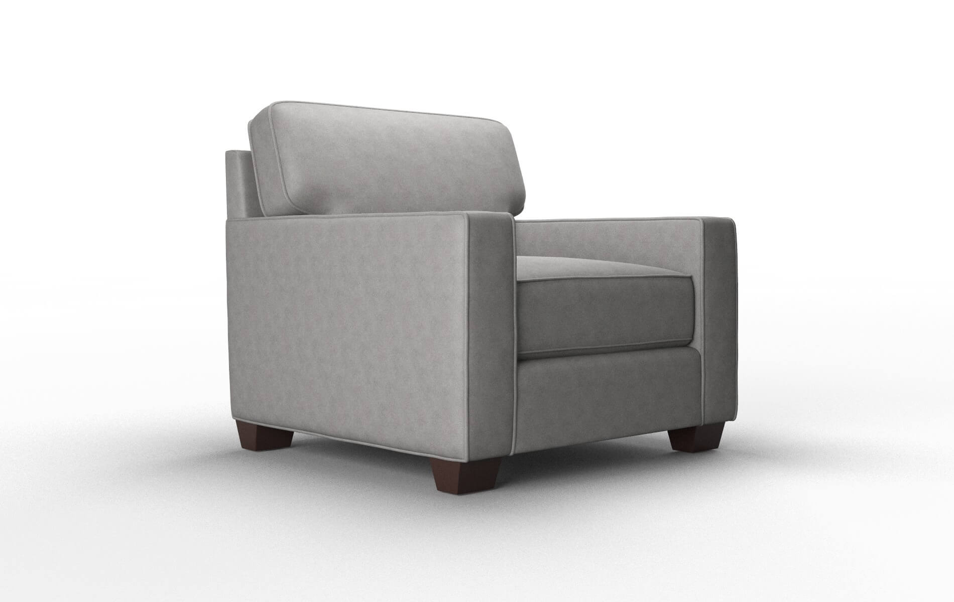 Chicago Noble Smoke Chair espresso legs 2