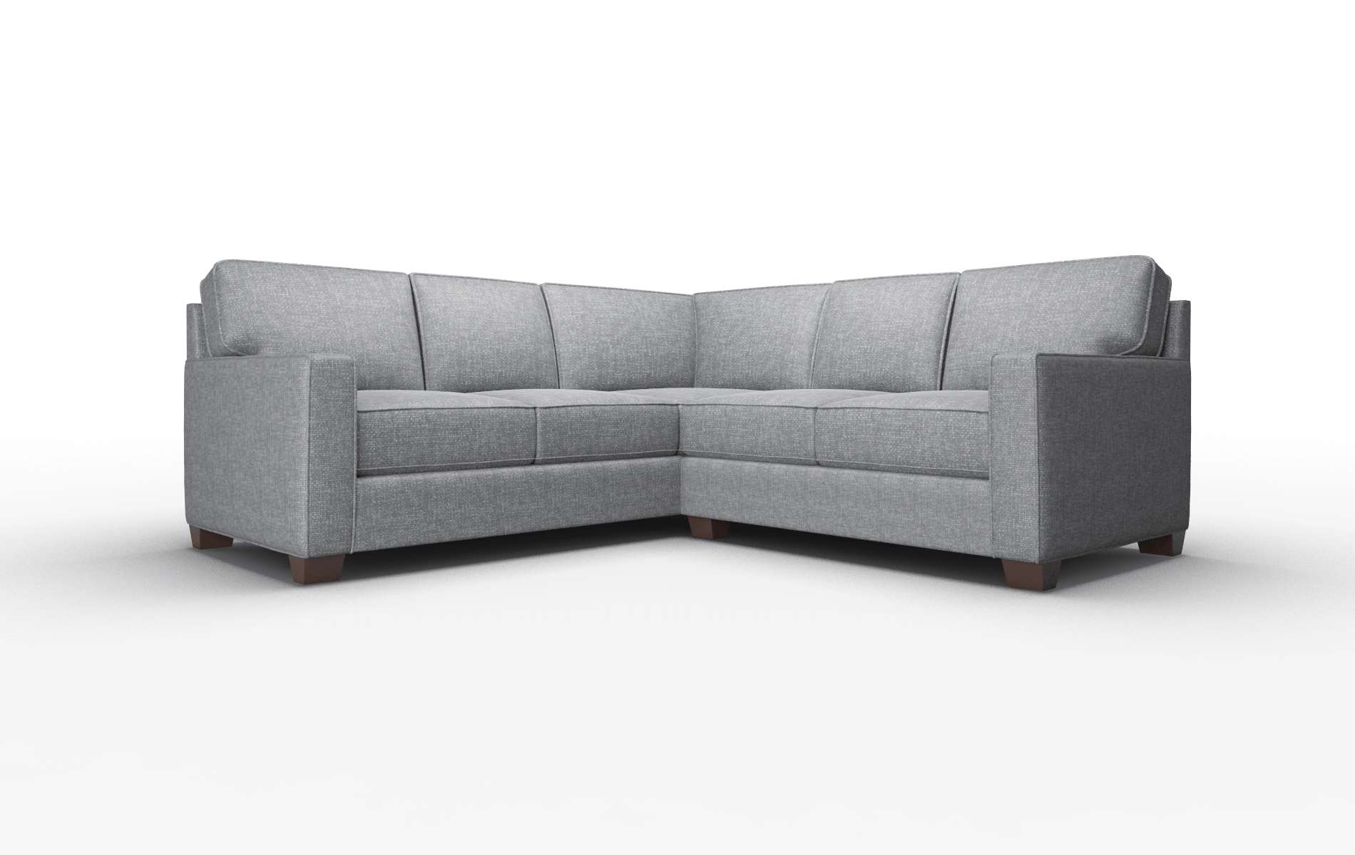 Chicago Notion Graphite Sectional espresso legs 1