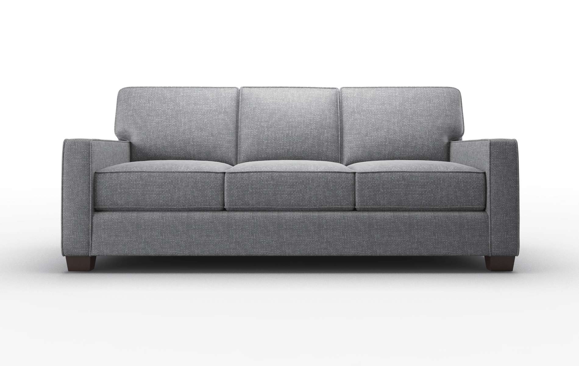 Chicago Notion Graphite Sofa espresso legs 1