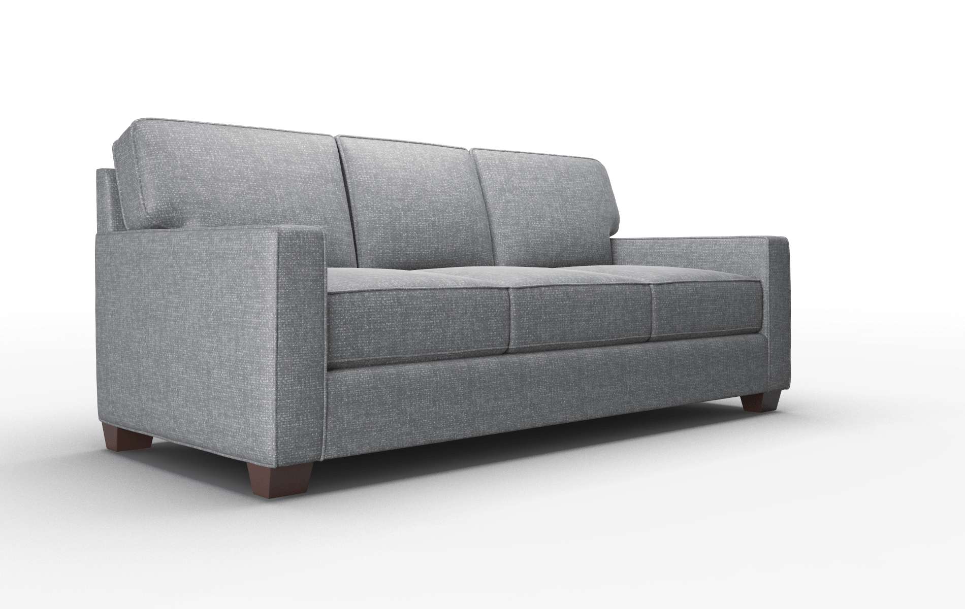 Chicago Notion Graphite Sofa espresso legs 2