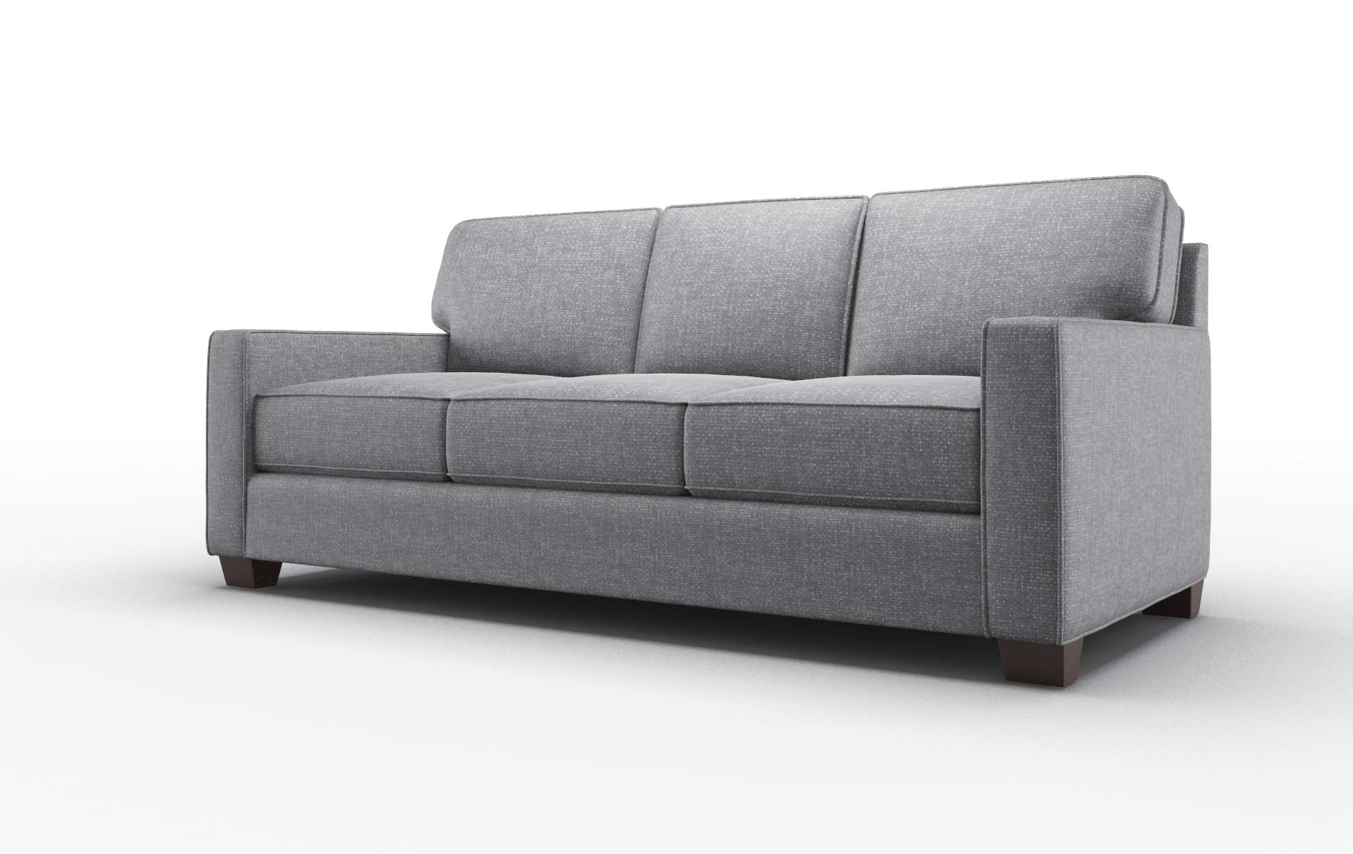 Chicago Notion Graphite Sofa espresso legs 4