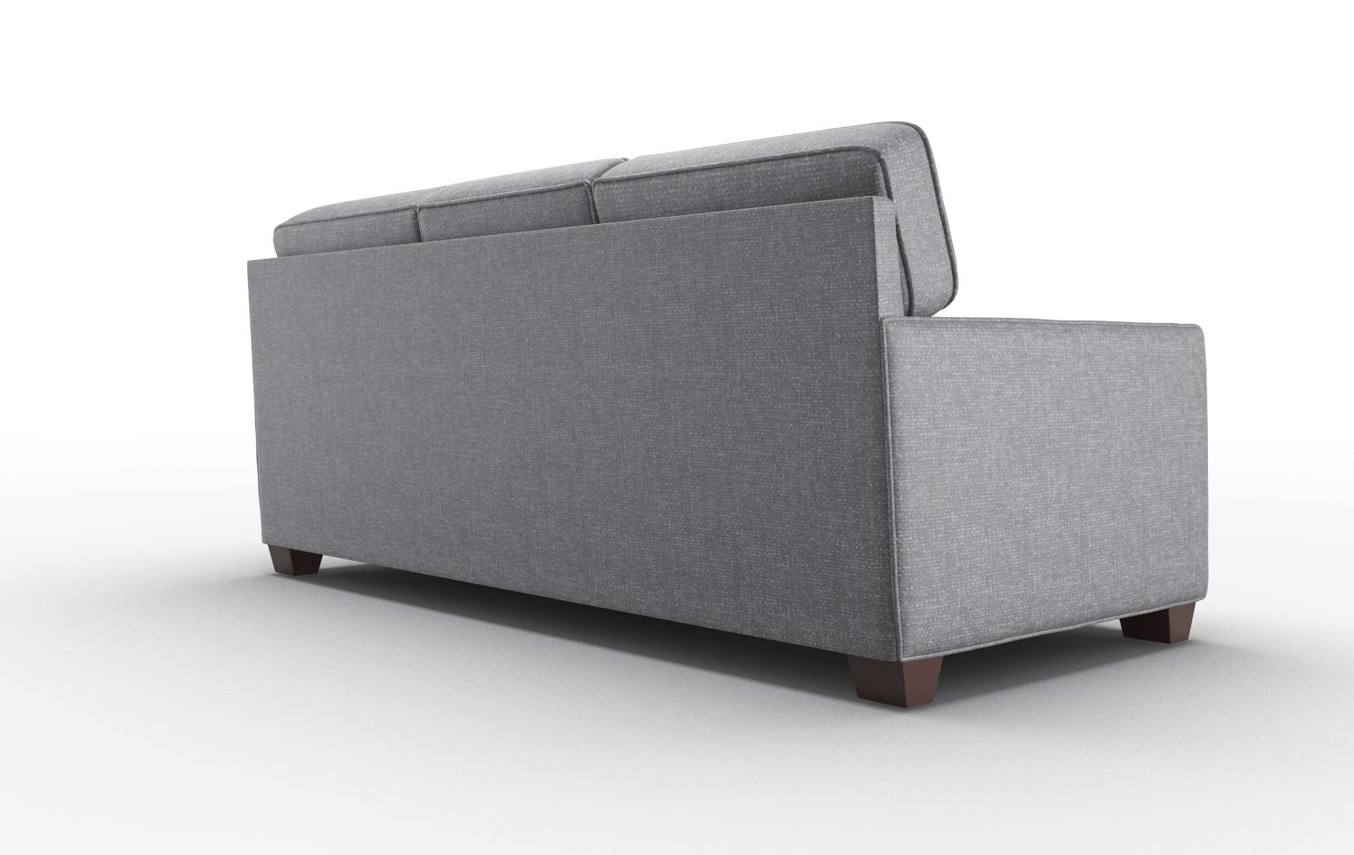 Chicago Notion Graphite Sofa espresso legs 5
