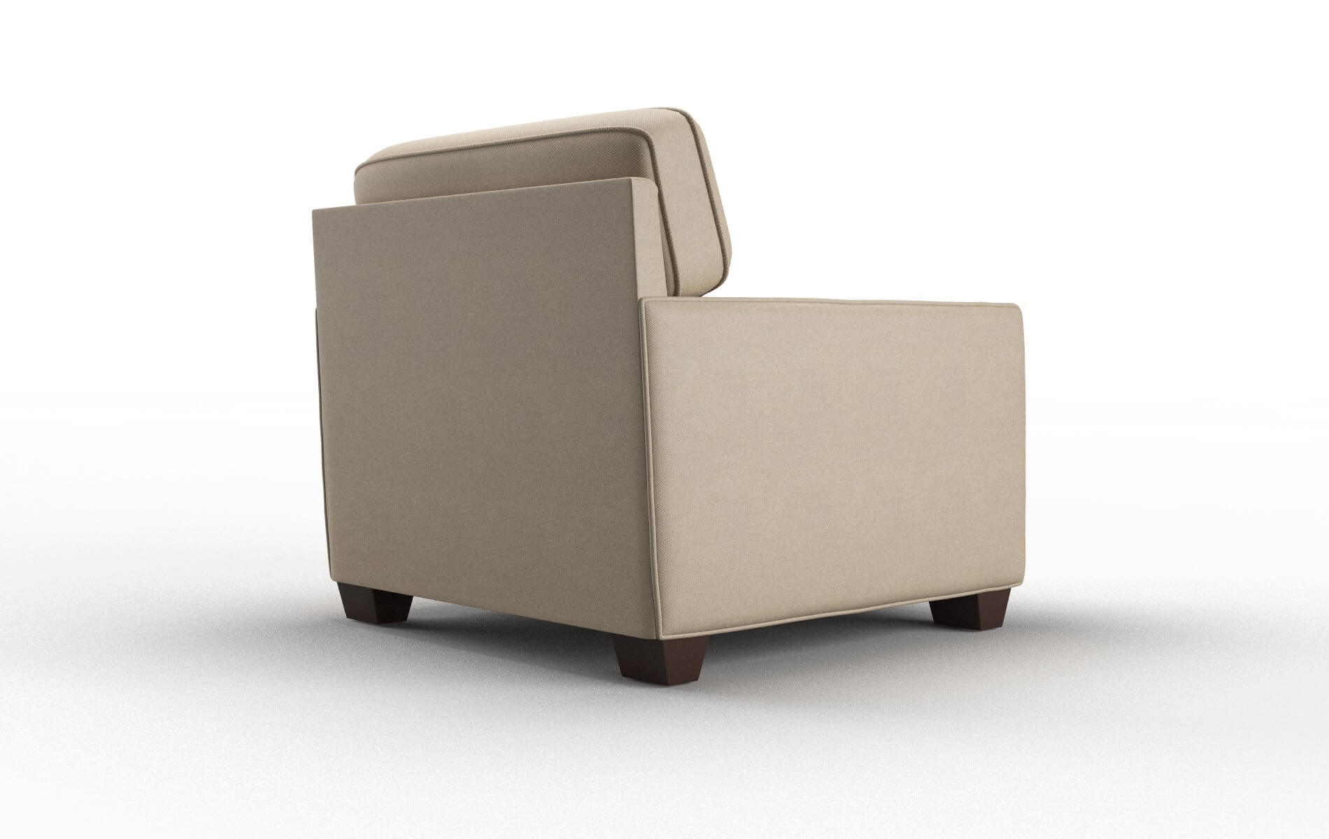 Chicago Oakley Taupe Chair espresso legs 5
