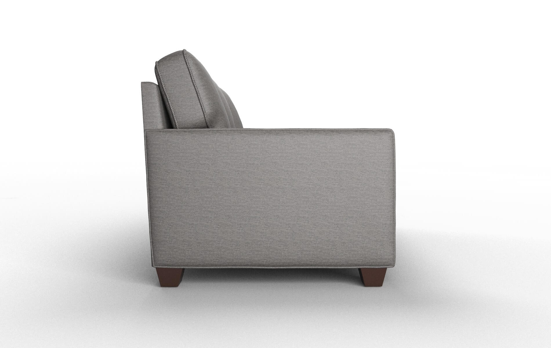 Chicago Oscar Charcoal Sofa espresso legs 3