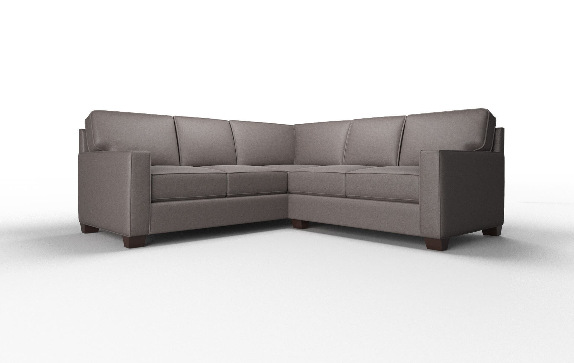 Chicago Oscar chocolate Sectional Espresso Legs  1