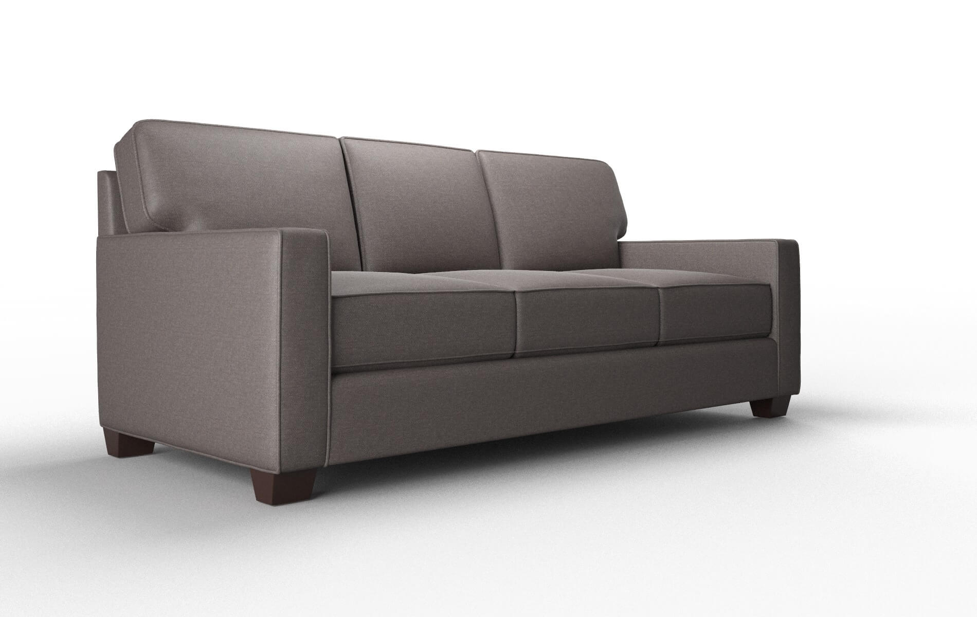 Chicago Oscar Chocolate Sofa espresso legs 2