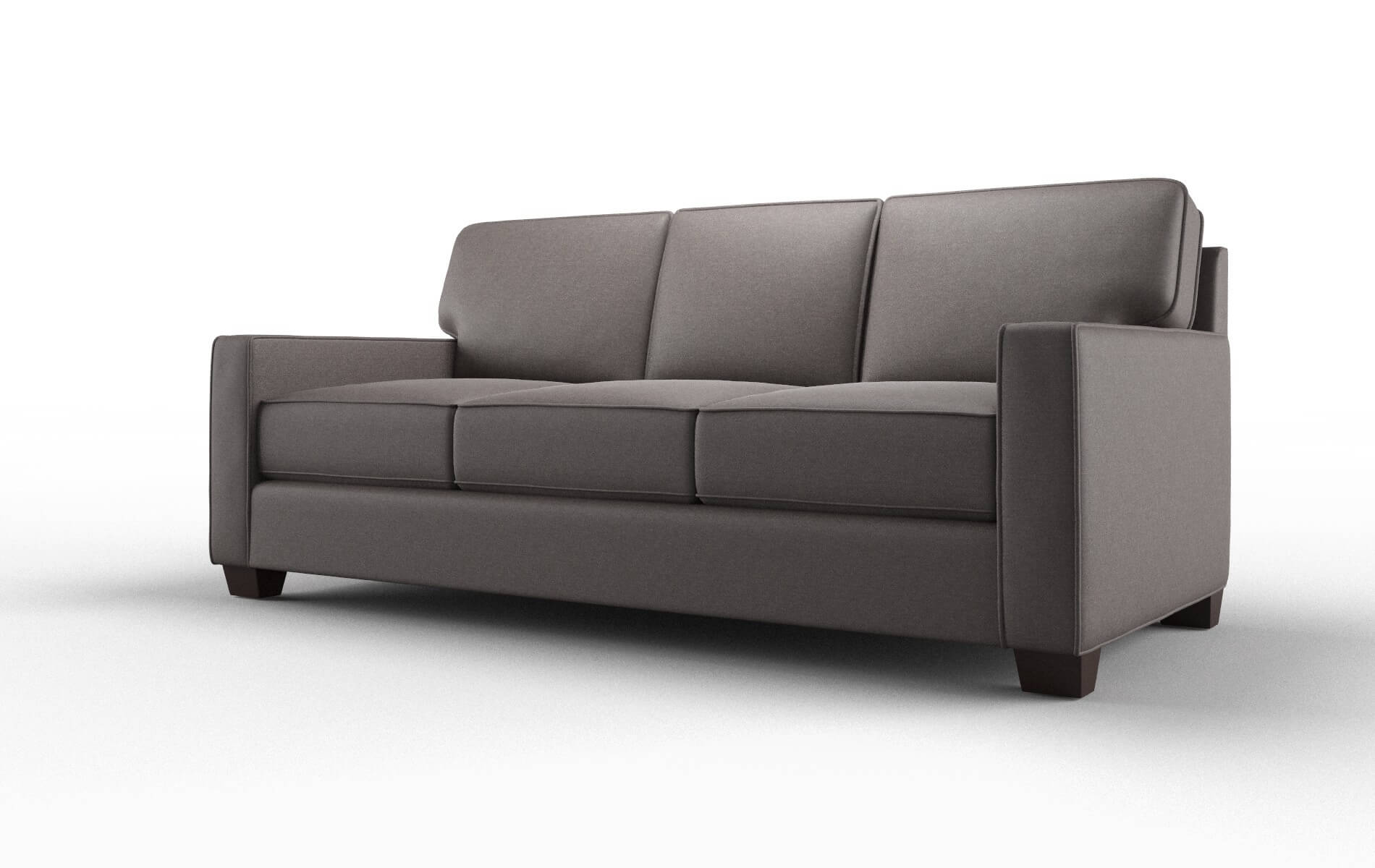 Chicago Oscar Chocolate Sofa espresso legs 4