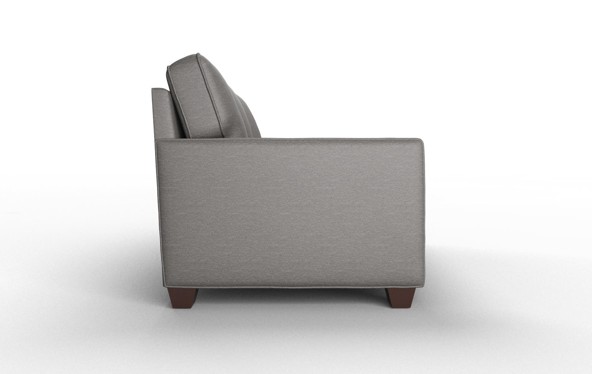 Chicago Oscar Grey Sofa espresso legs 3